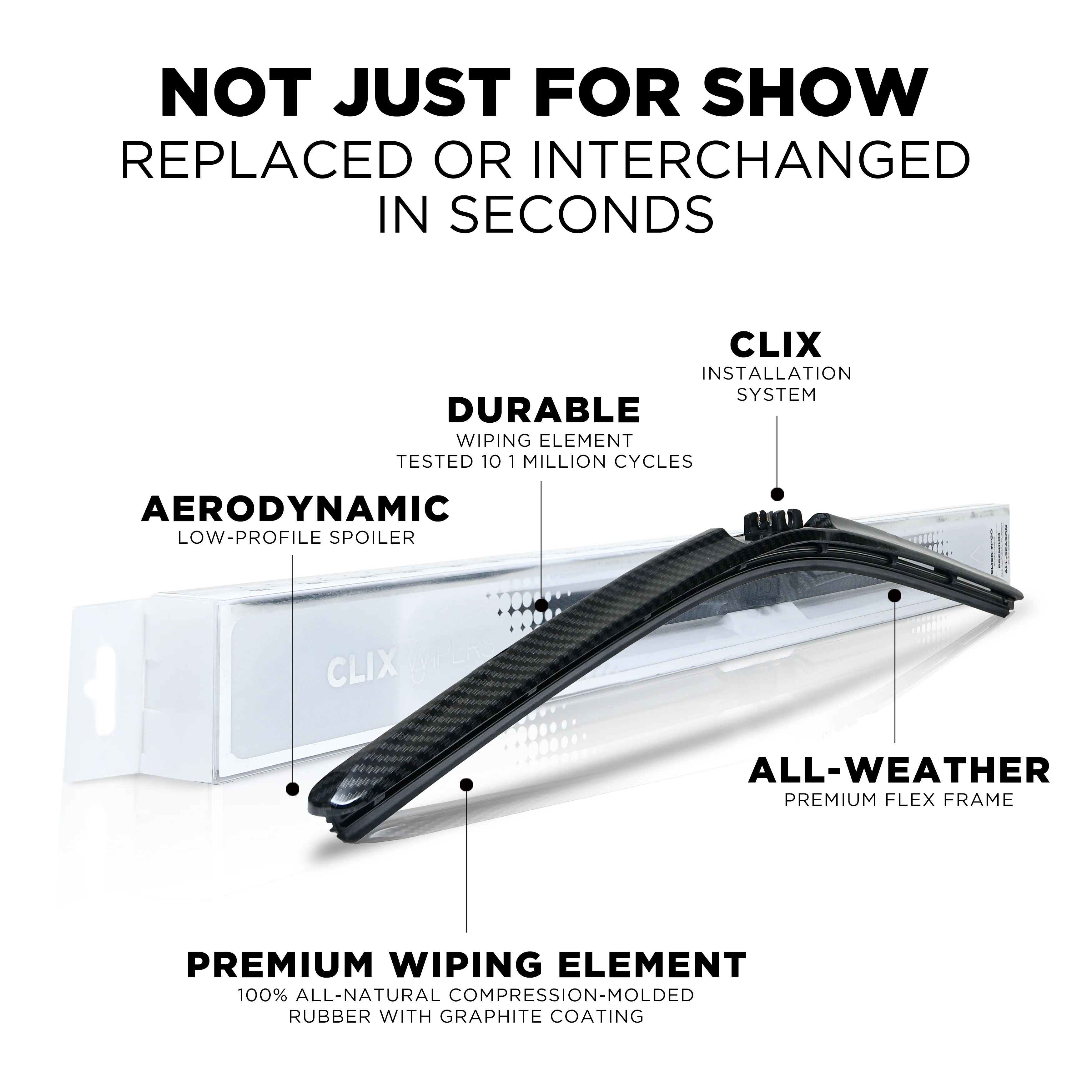 Acura CL Windshield Wiper Blades - Image 10