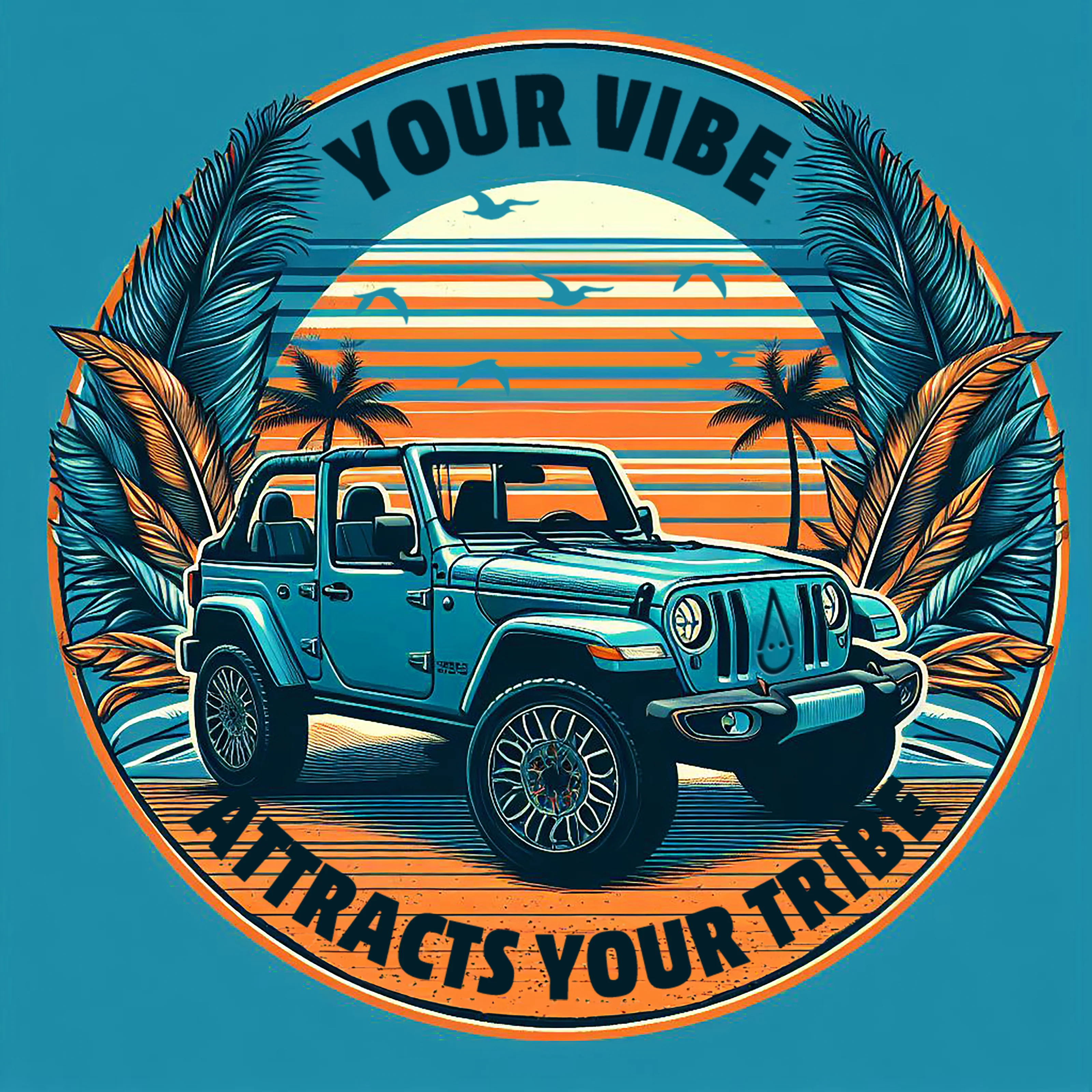 Clix Jeep Beach '24 T-Shirt - Image 3