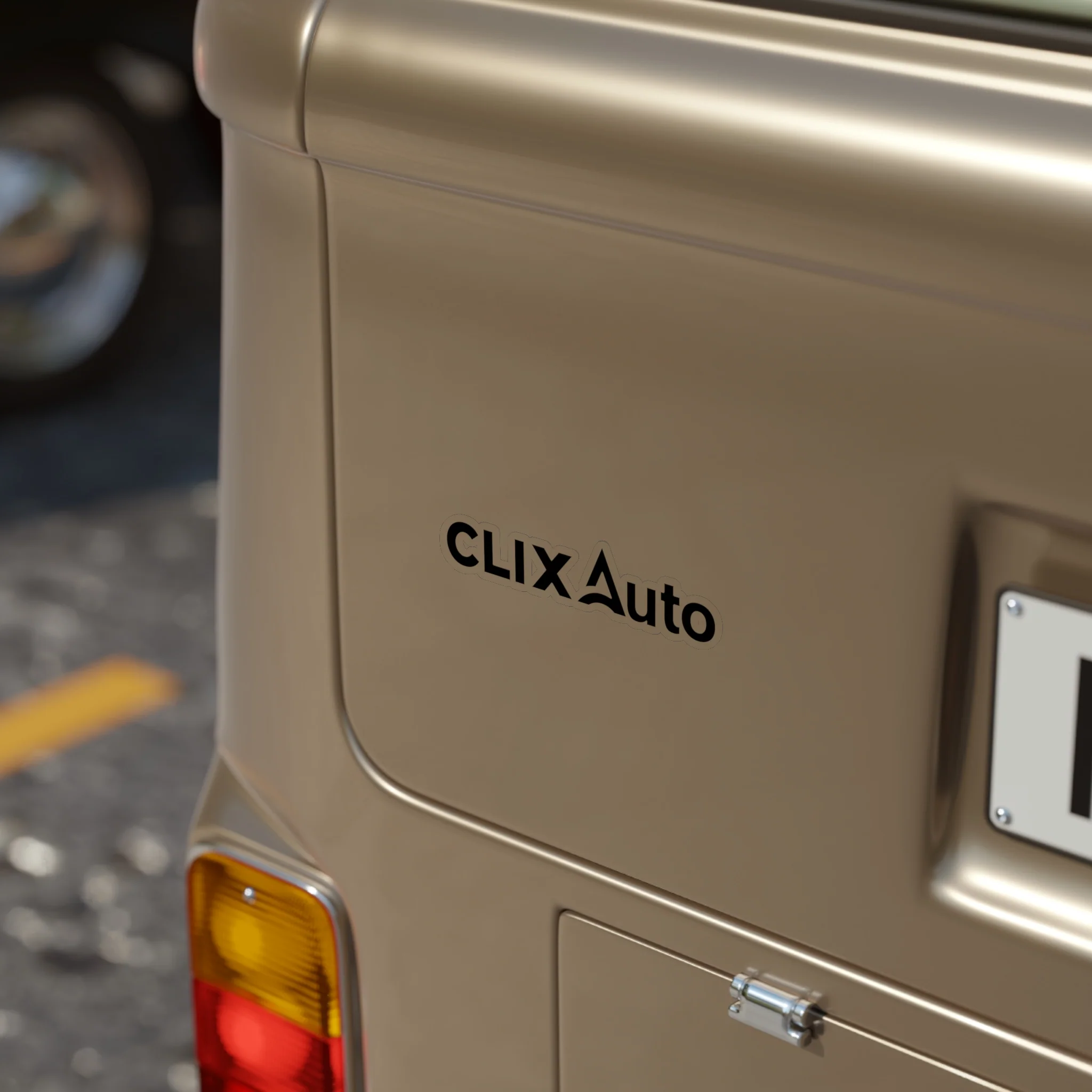 ClixAuto Transparent Stickers, Die-Cut, 1pcs - Image 5