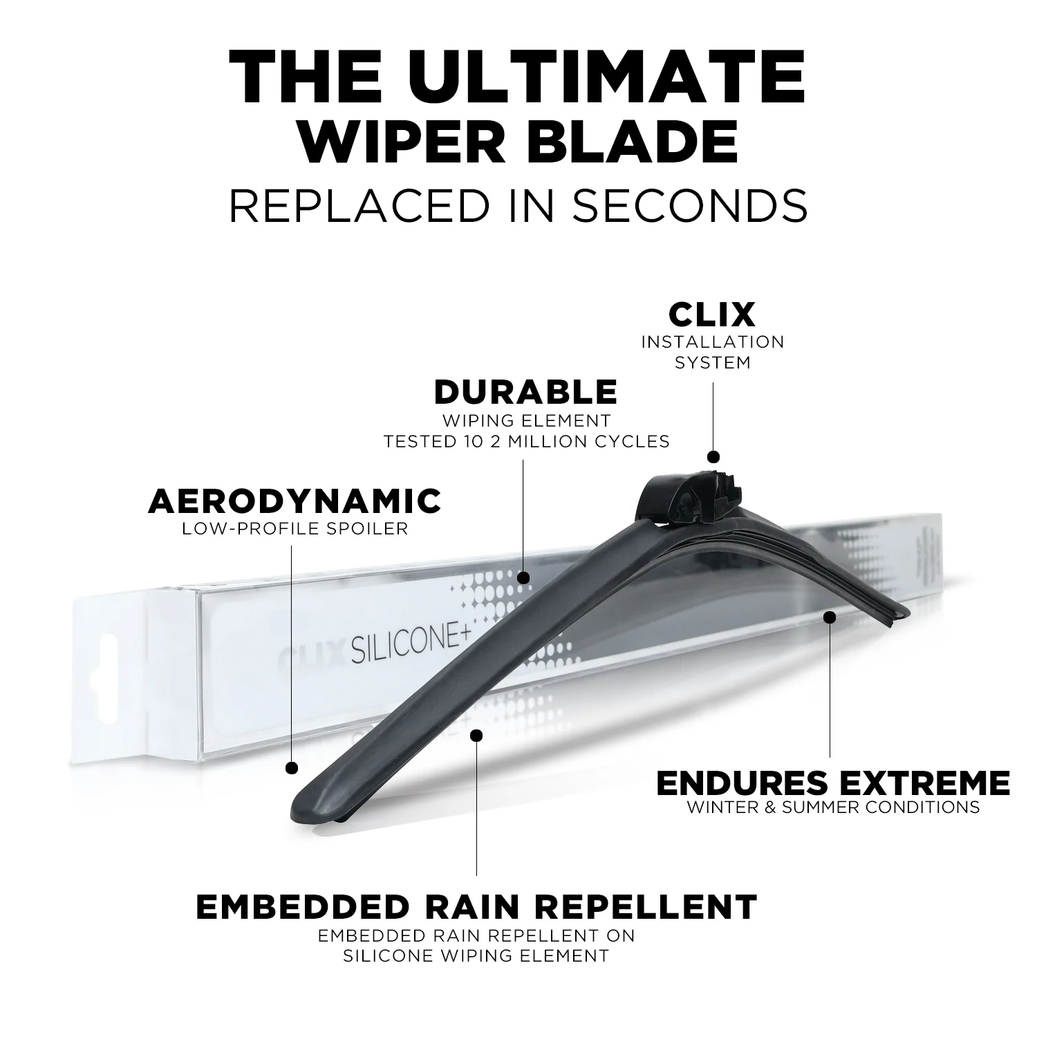 ClixWipers 22in and 20in Windshield Wiper Blade Set - Image 78