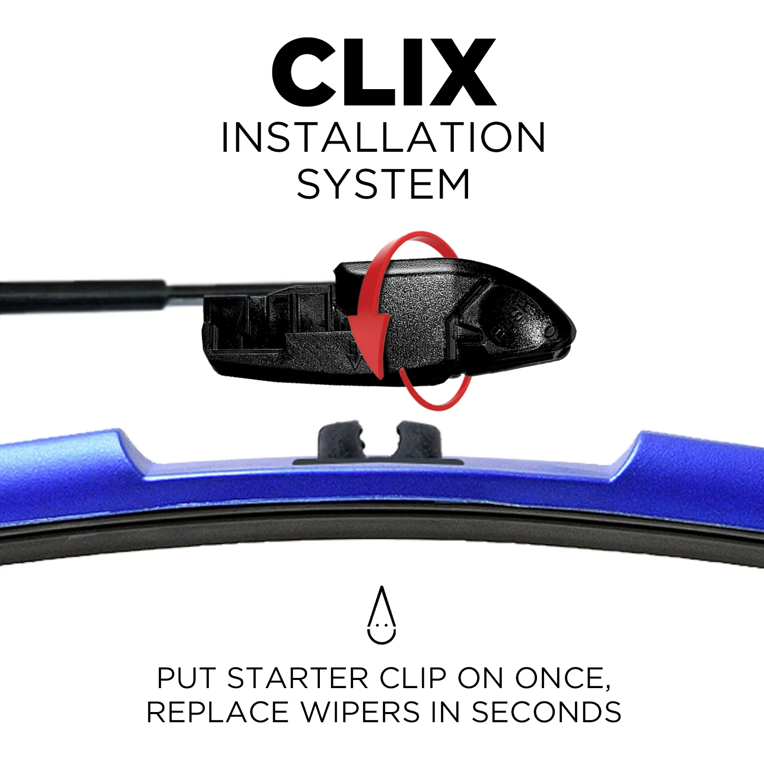 ClixWipers 26in and 16in Windshield Wiper Blade Set - Image 12