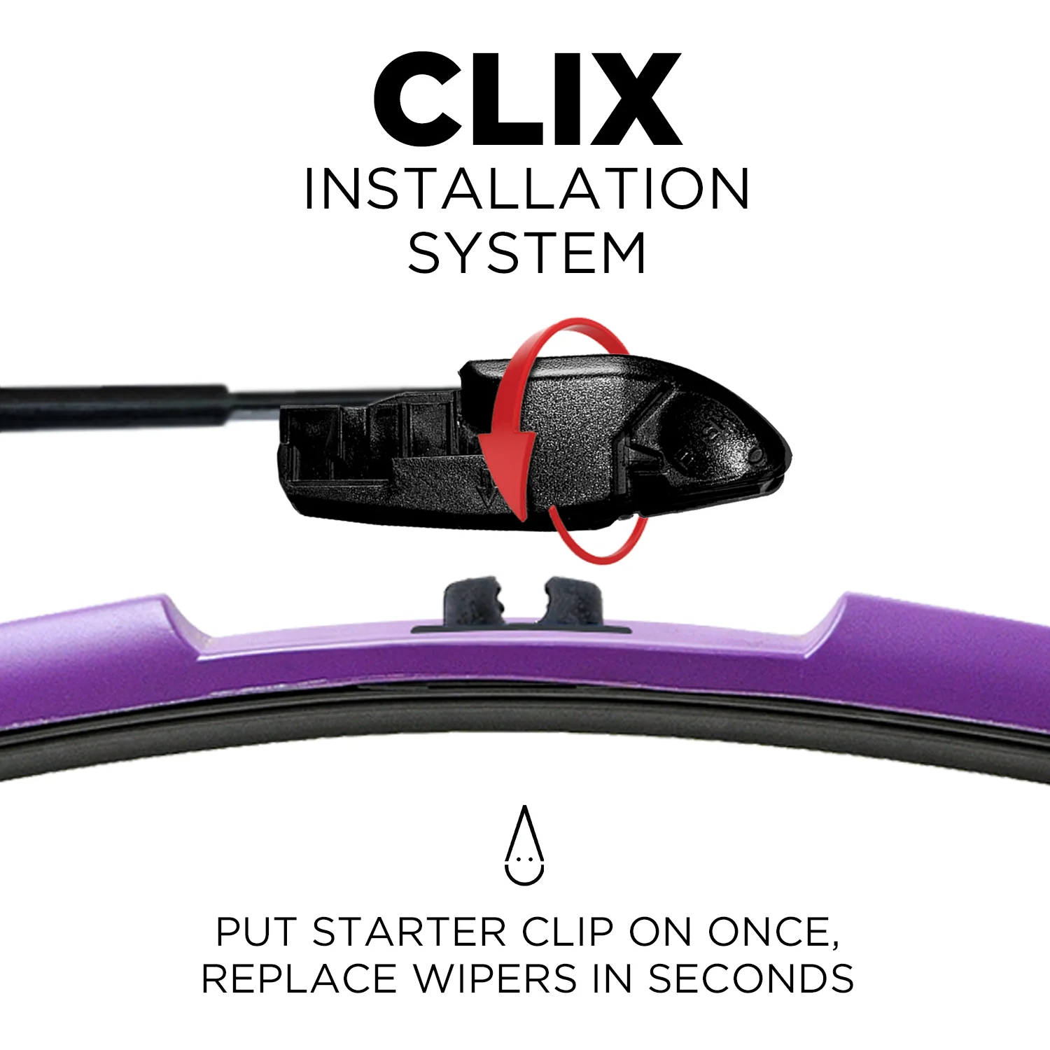 ClixWipers 26in and 16in Windshield Wiper Blade Set - Image 18