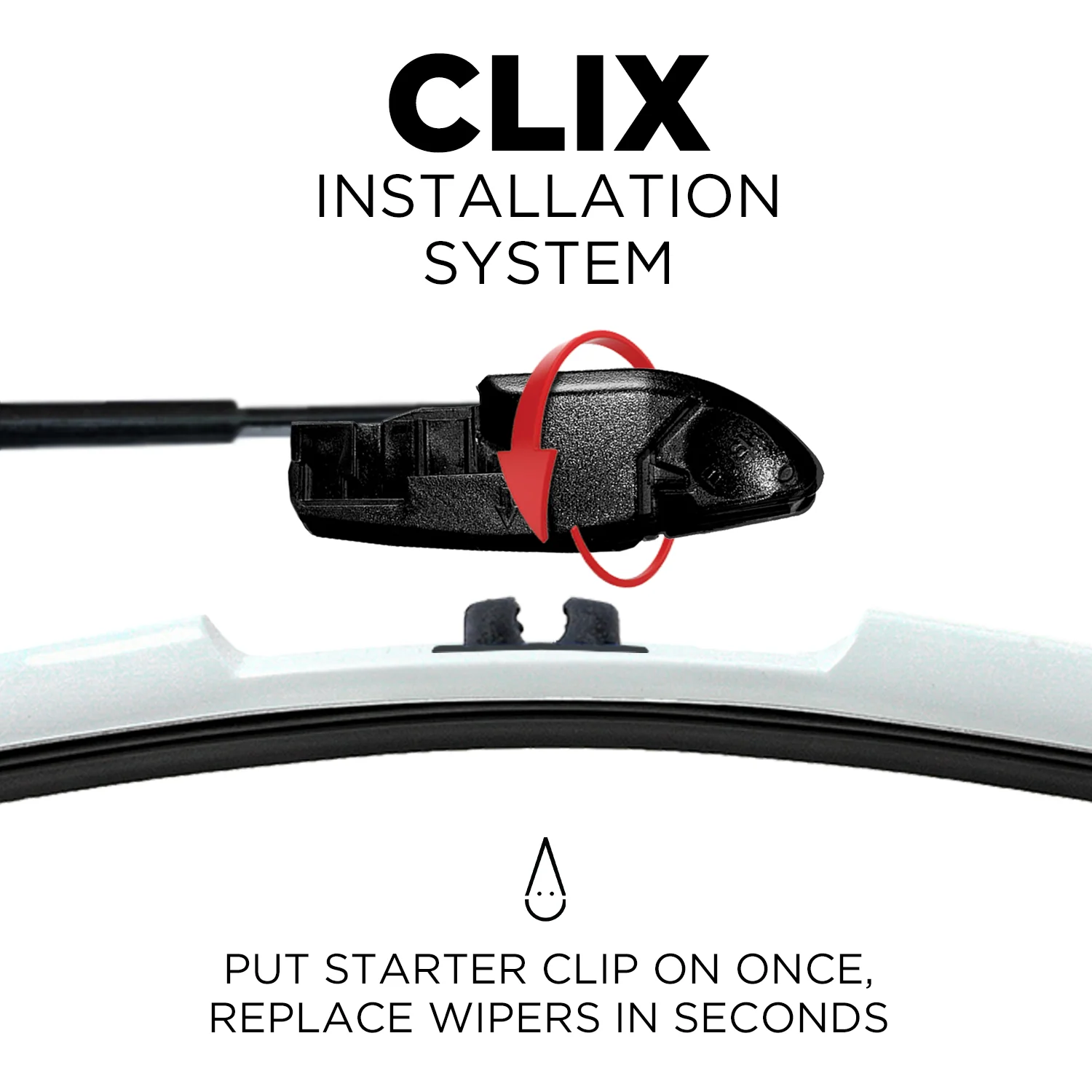 ClixWipers 26in and 18in Windshield Wiper Blade Set - Image 54