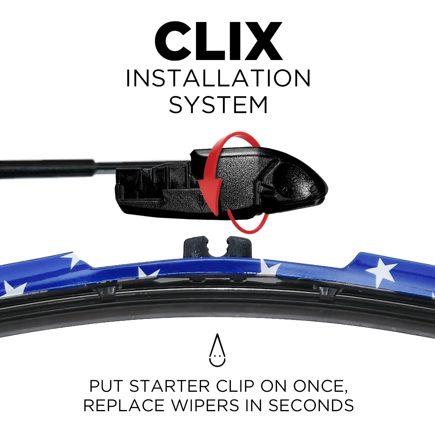ClixWipers 26in and 22in Windshield Wiper Blade Set - Image 70