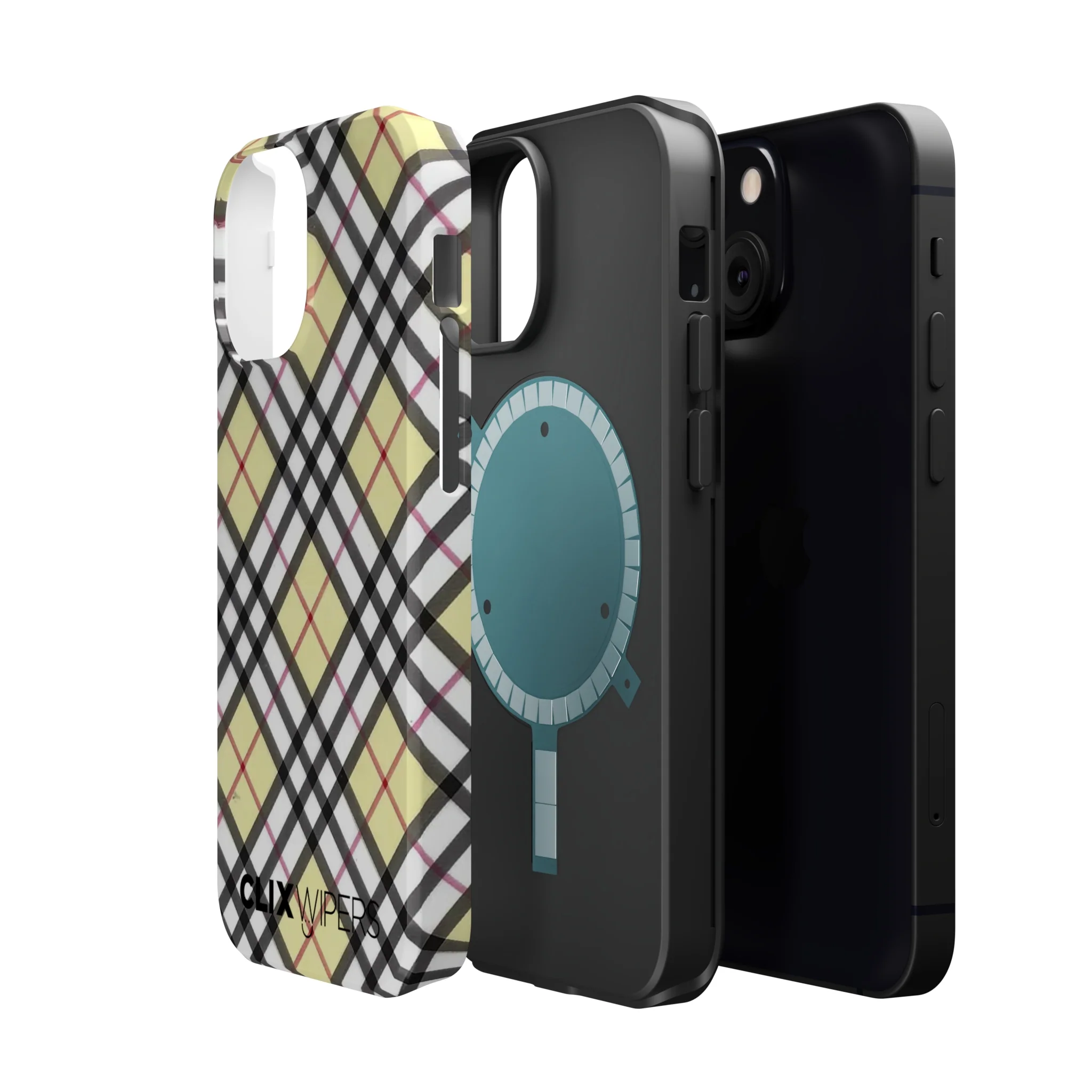 Plaid MagSafe iPhone Case - Image 41