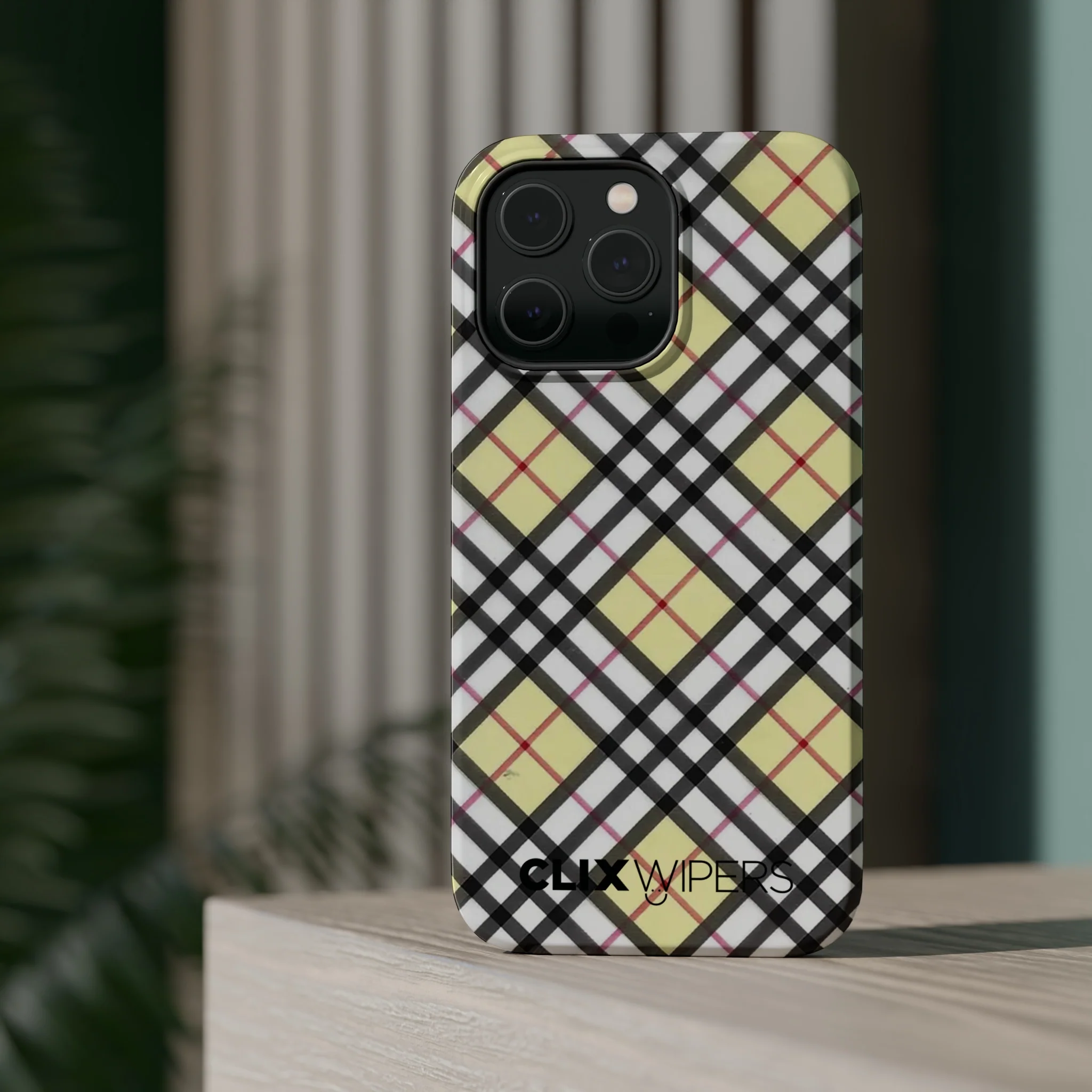 Plaid MagSafe iPhone Case - Image 75