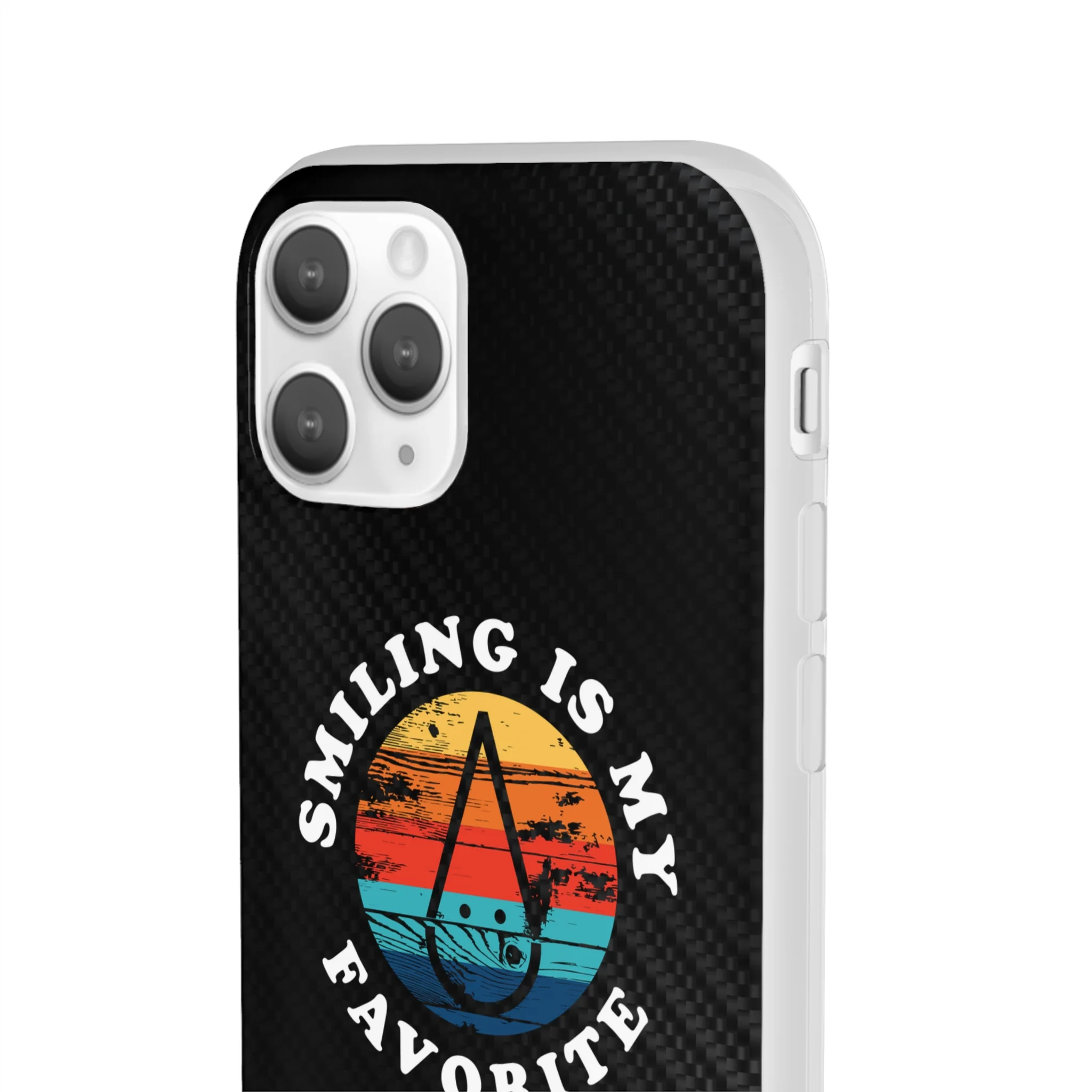 "Smiling Is My Favorite" Flexi Phone Case - Image 100