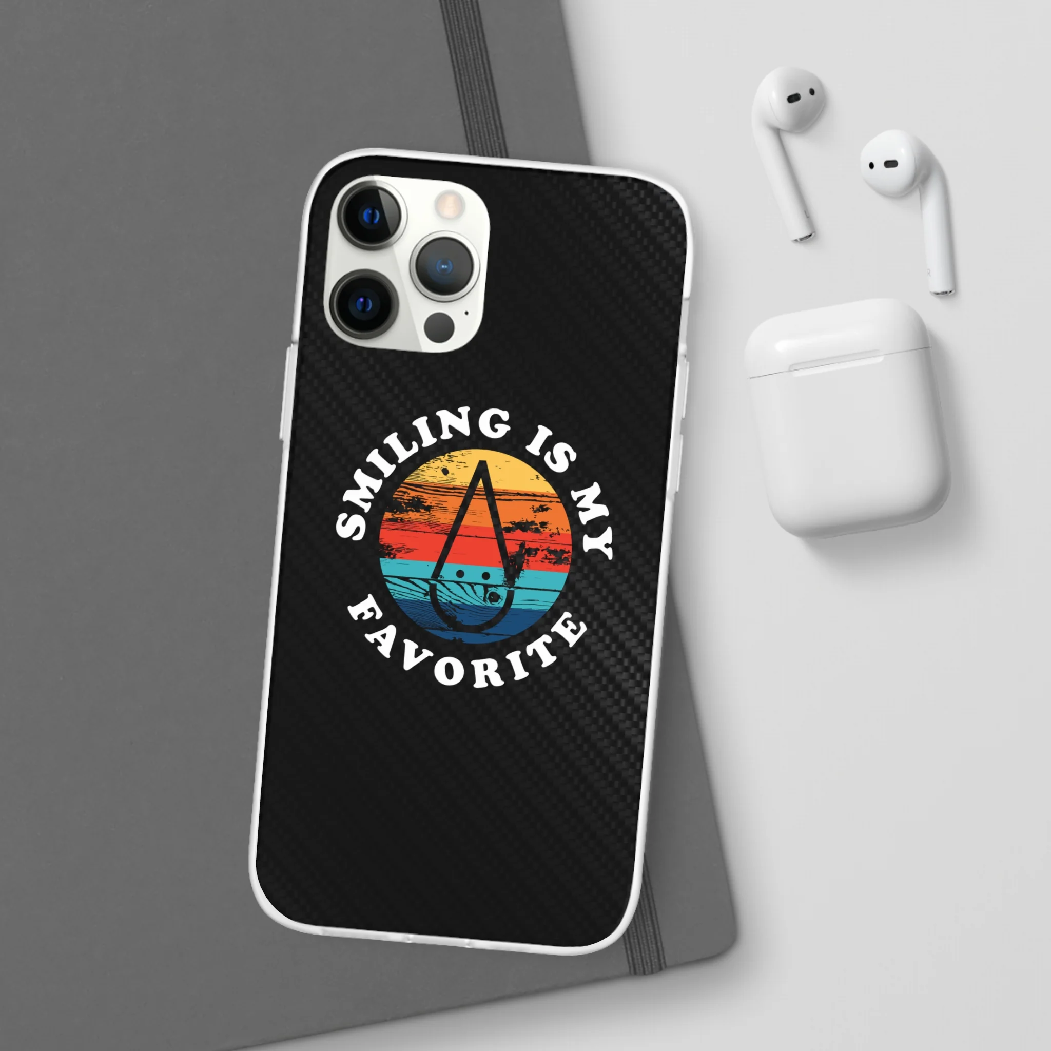 "Smiling Is My Favorite" Flexi Phone Case - Image 11