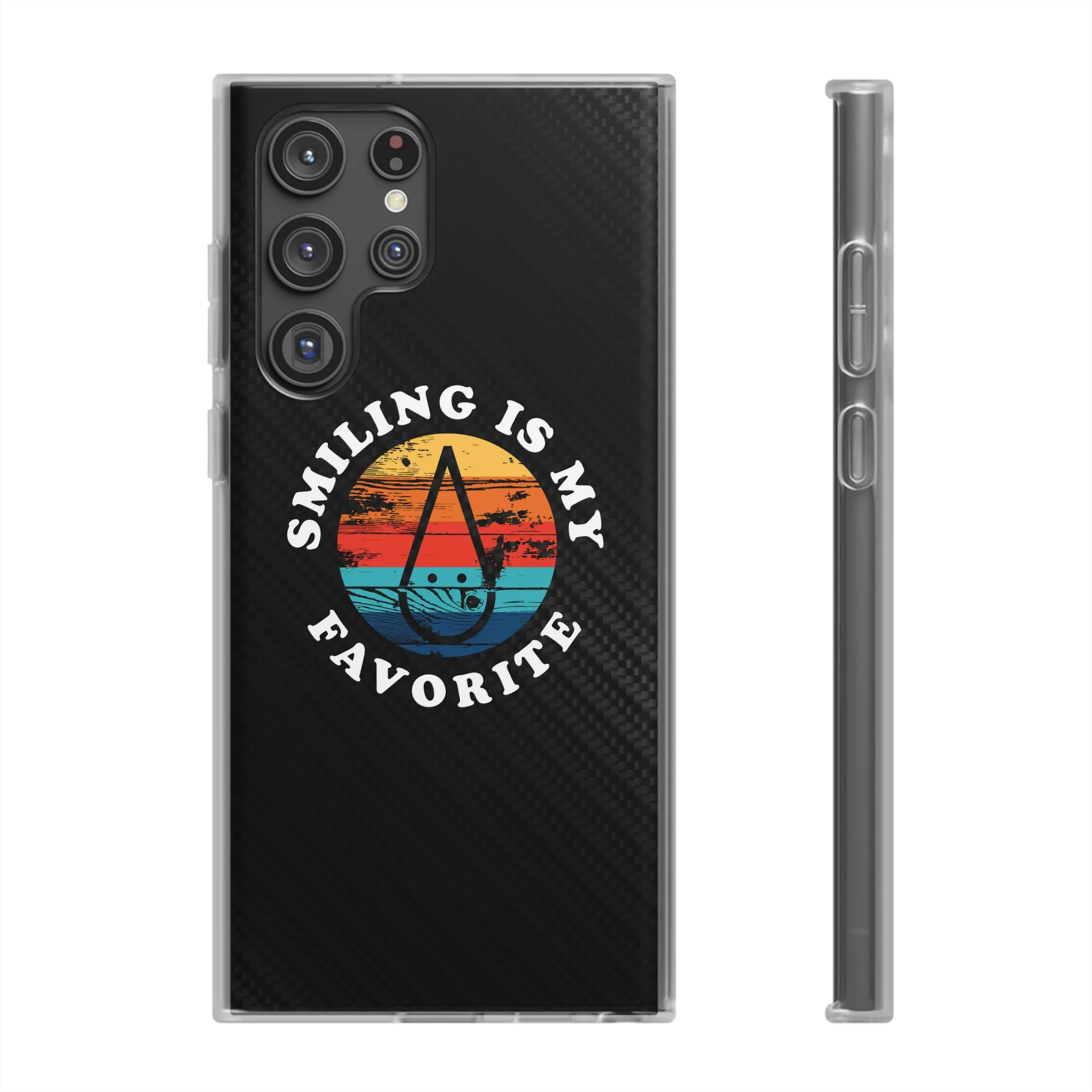 "Smiling Is My Favorite" Flexi Phone Case - Image 124