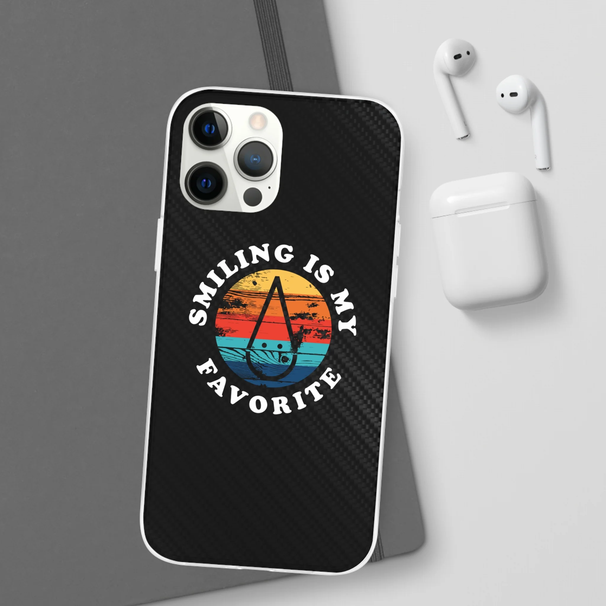 "Smiling Is My Favorite" Flexi Phone Case - Image 16