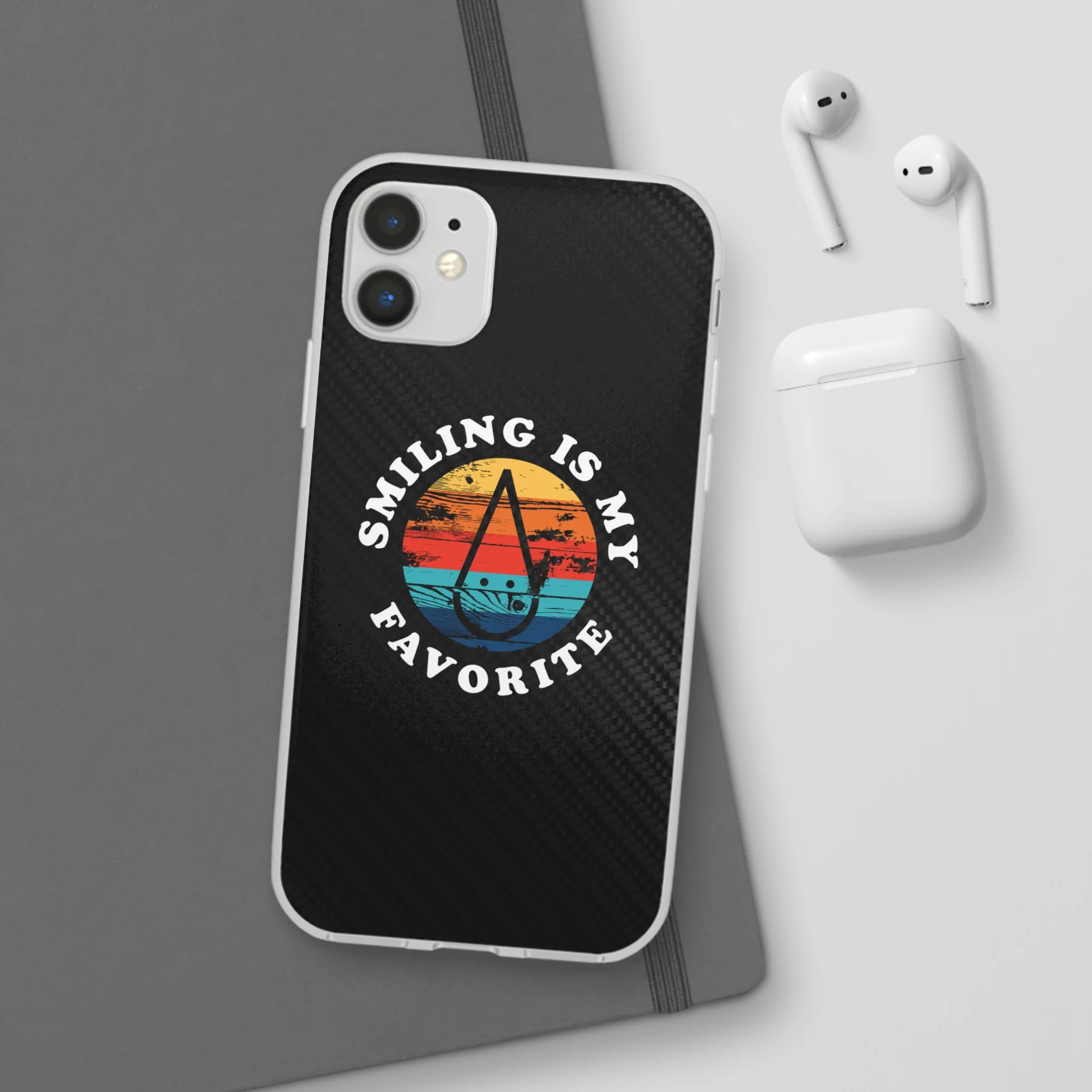 "Smiling Is My Favorite" Flexi Phone Case - Image 20