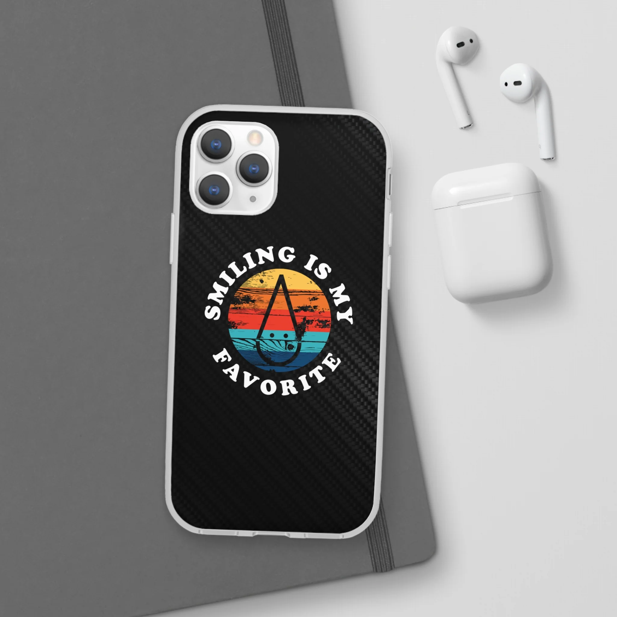 "Smiling Is My Favorite" Flexi Phone Case - Image 21