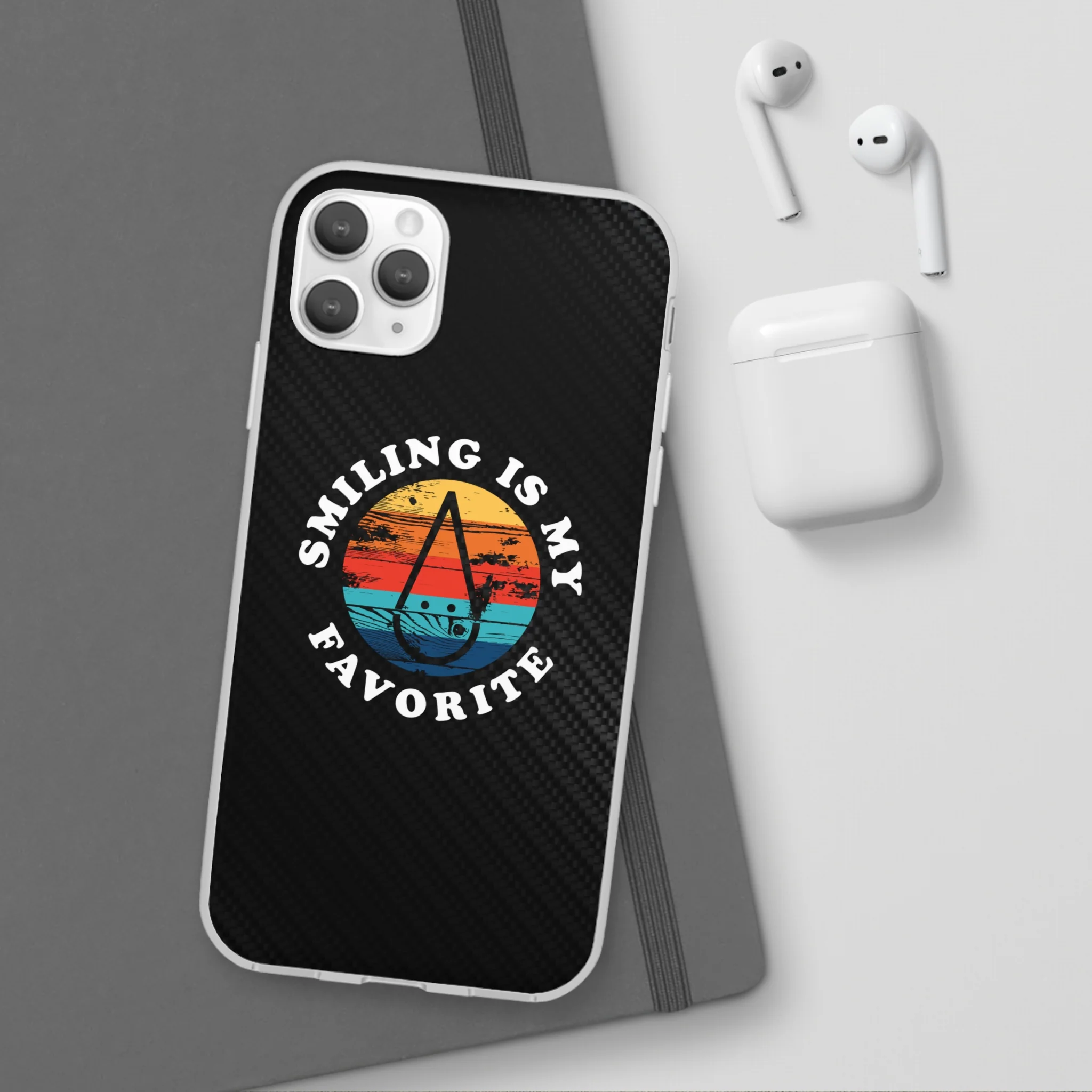 "Smiling Is My Favorite" Flexi Phone Case - Image 22