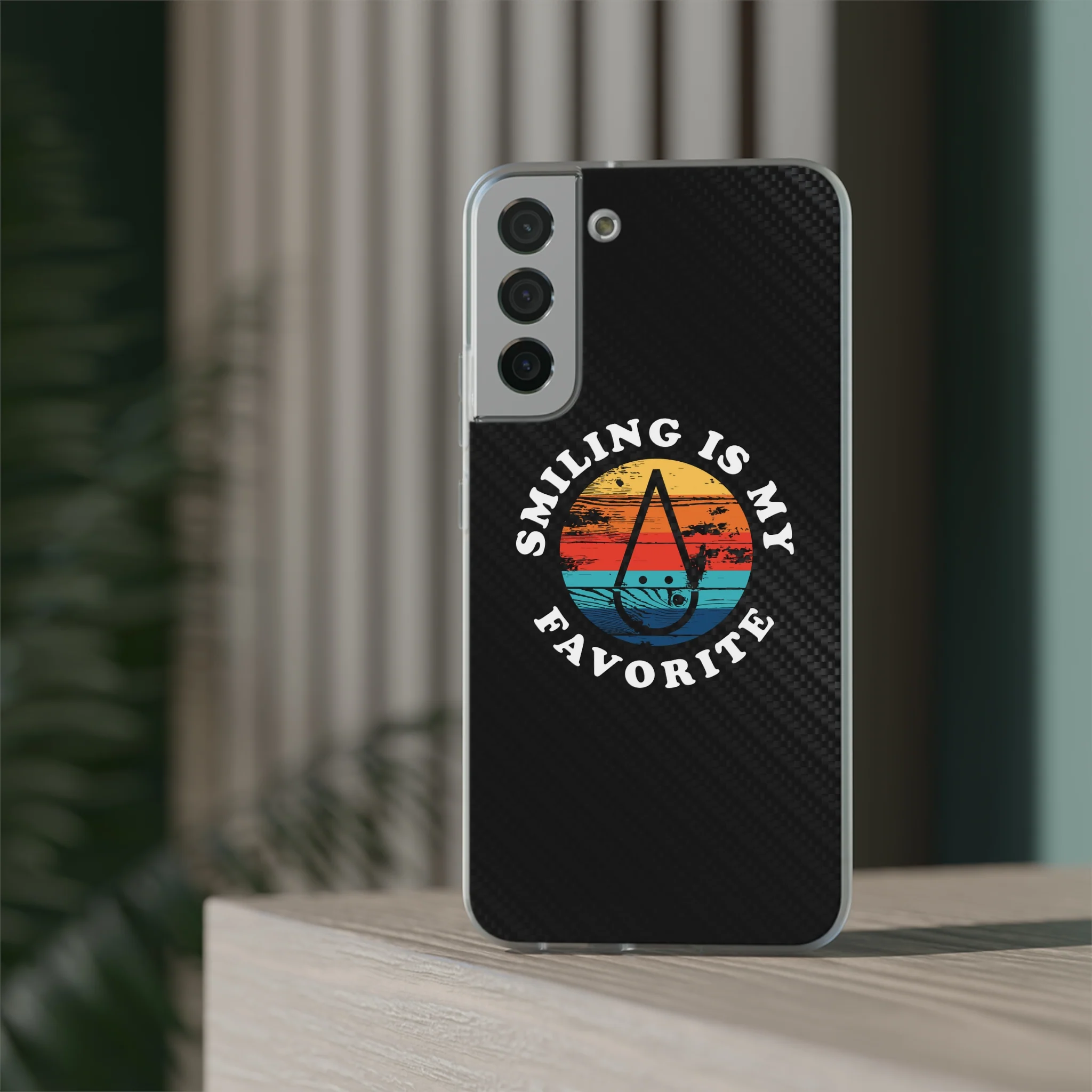 "Smiling Is My Favorite" Flexi Phone Case - Image 24