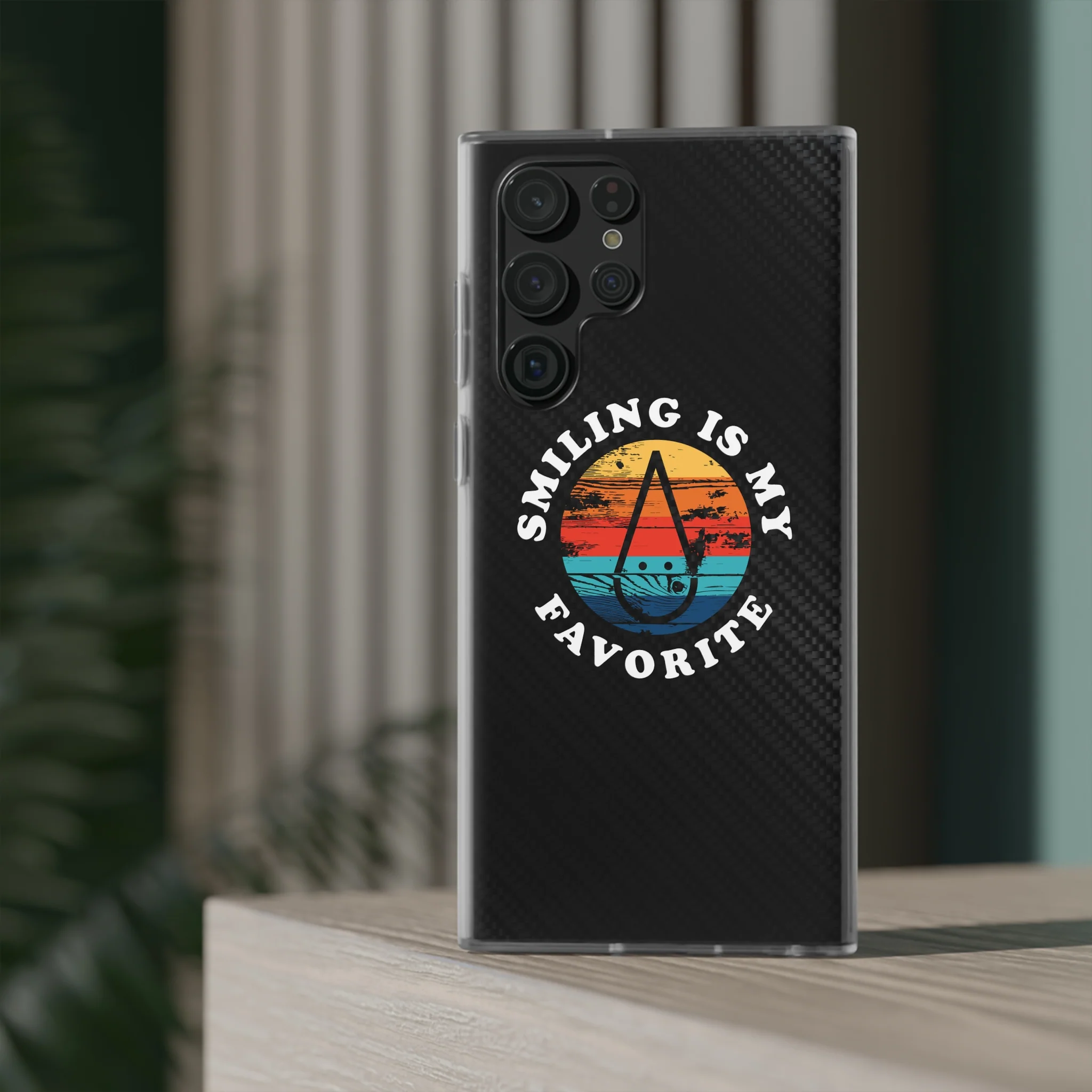 "Smiling Is My Favorite" Flexi Phone Case - Image 28