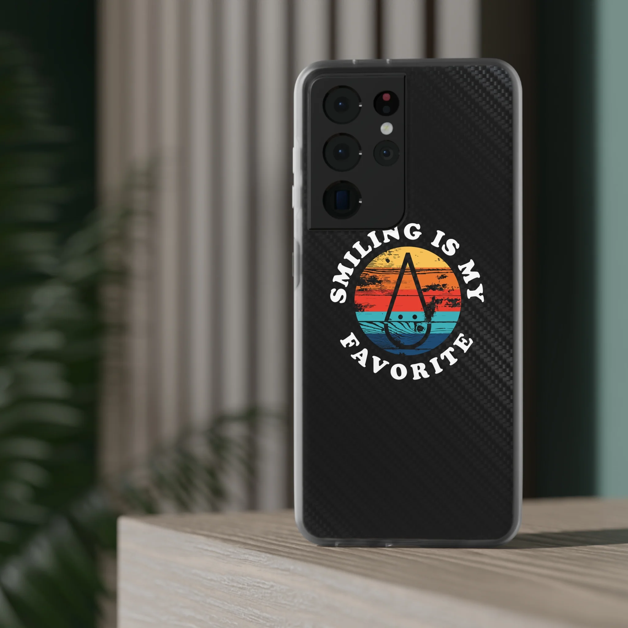 "Smiling Is My Favorite" Flexi Phone Case - Image 31