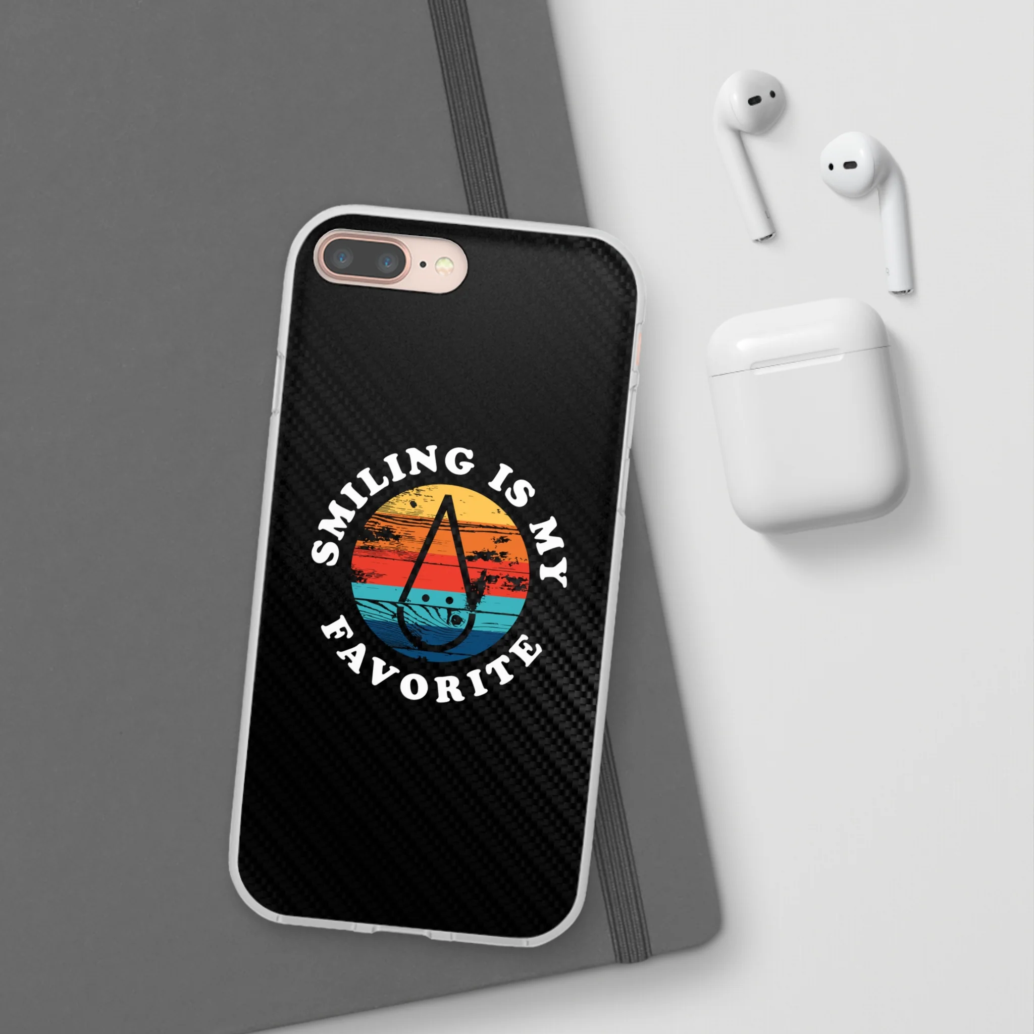"Smiling Is My Favorite" Flexi Phone Case - Image 39