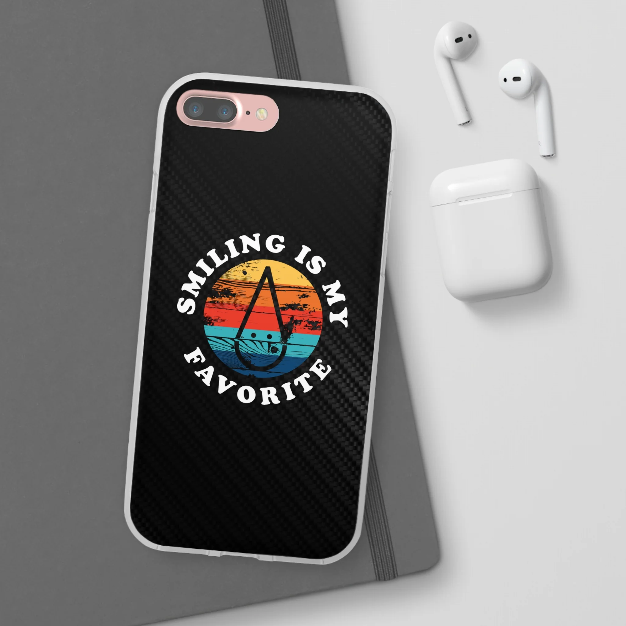 "Smiling Is My Favorite" Flexi Phone Case - Image 40