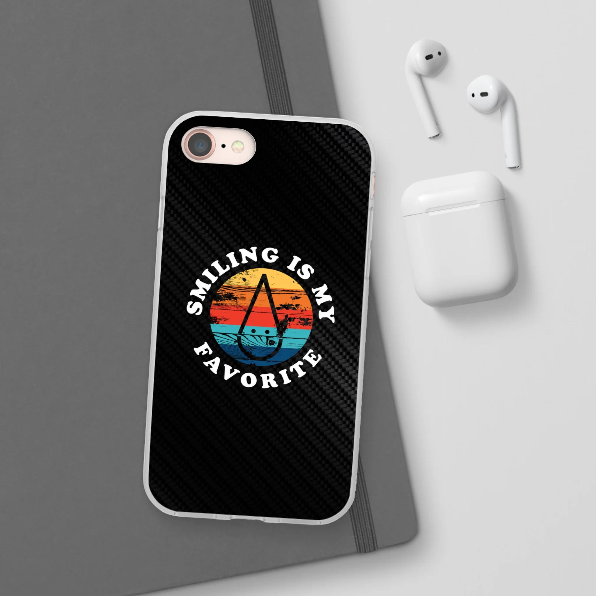 "Smiling Is My Favorite" Flexi Phone Case - Image 42