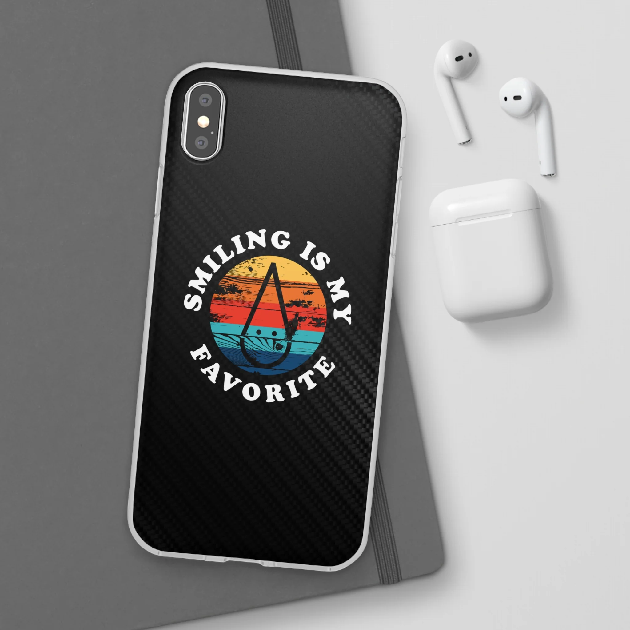 "Smiling Is My Favorite" Flexi Phone Case - Image 45