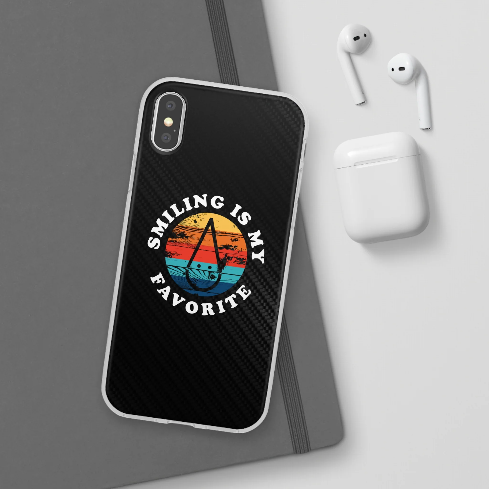"Smiling Is My Favorite" Flexi Phone Case - Image 46