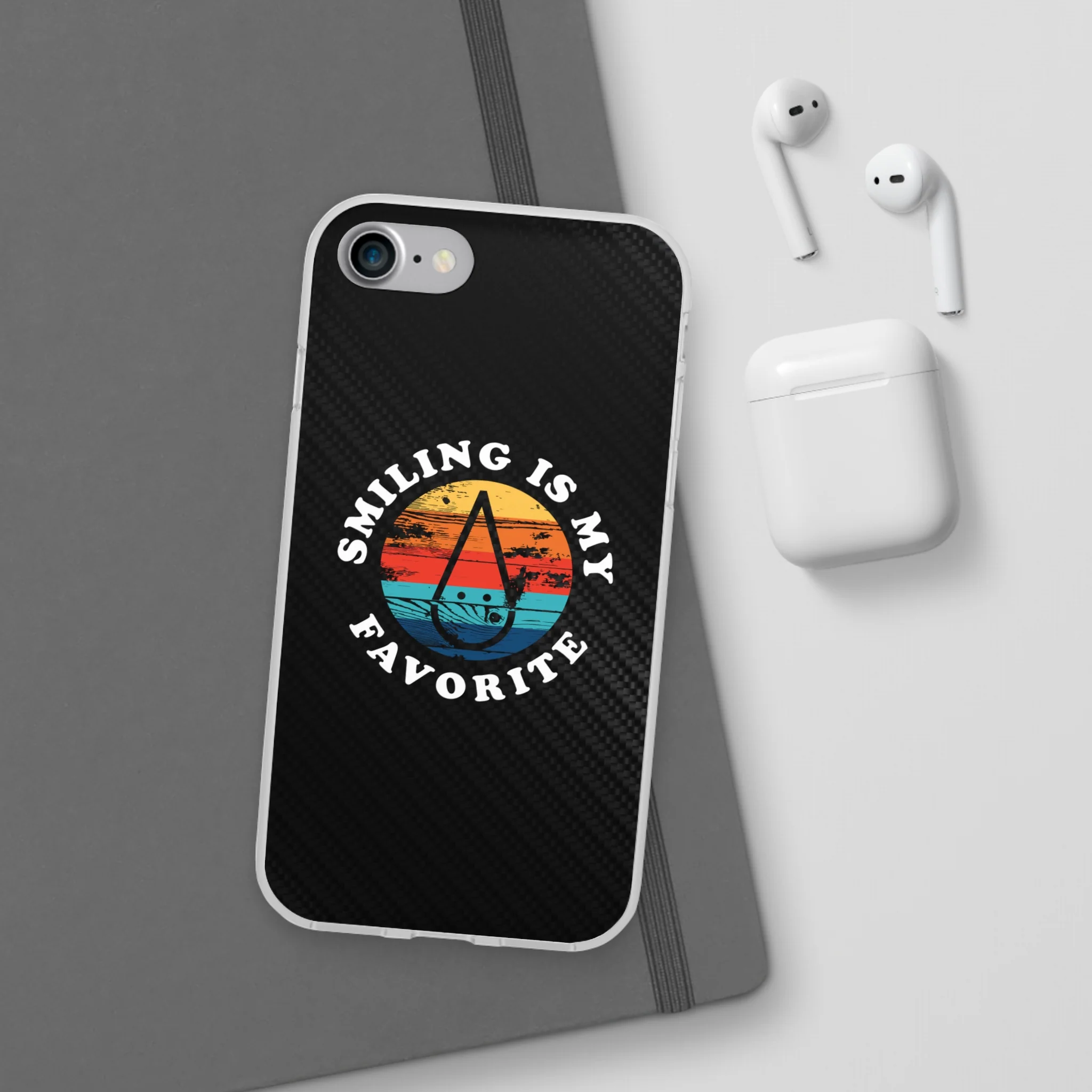 "Smiling Is My Favorite" Flexi Phone Case - Image 49