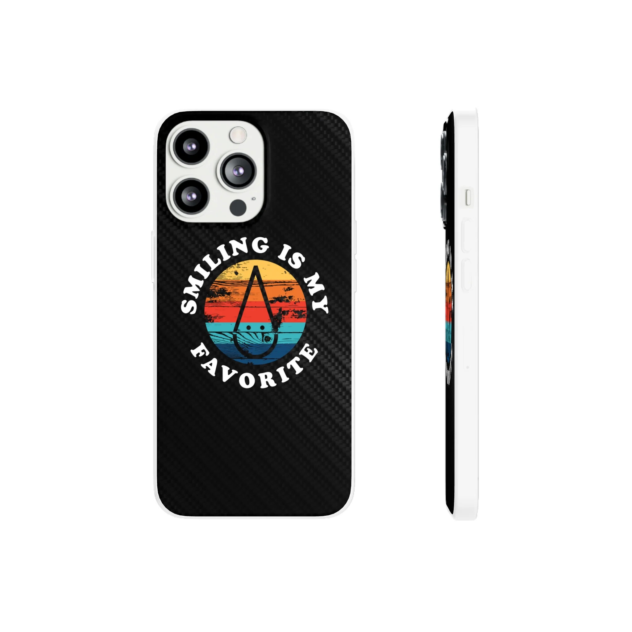 "Smiling Is My Favorite" Flexi Phone Case - Image 64