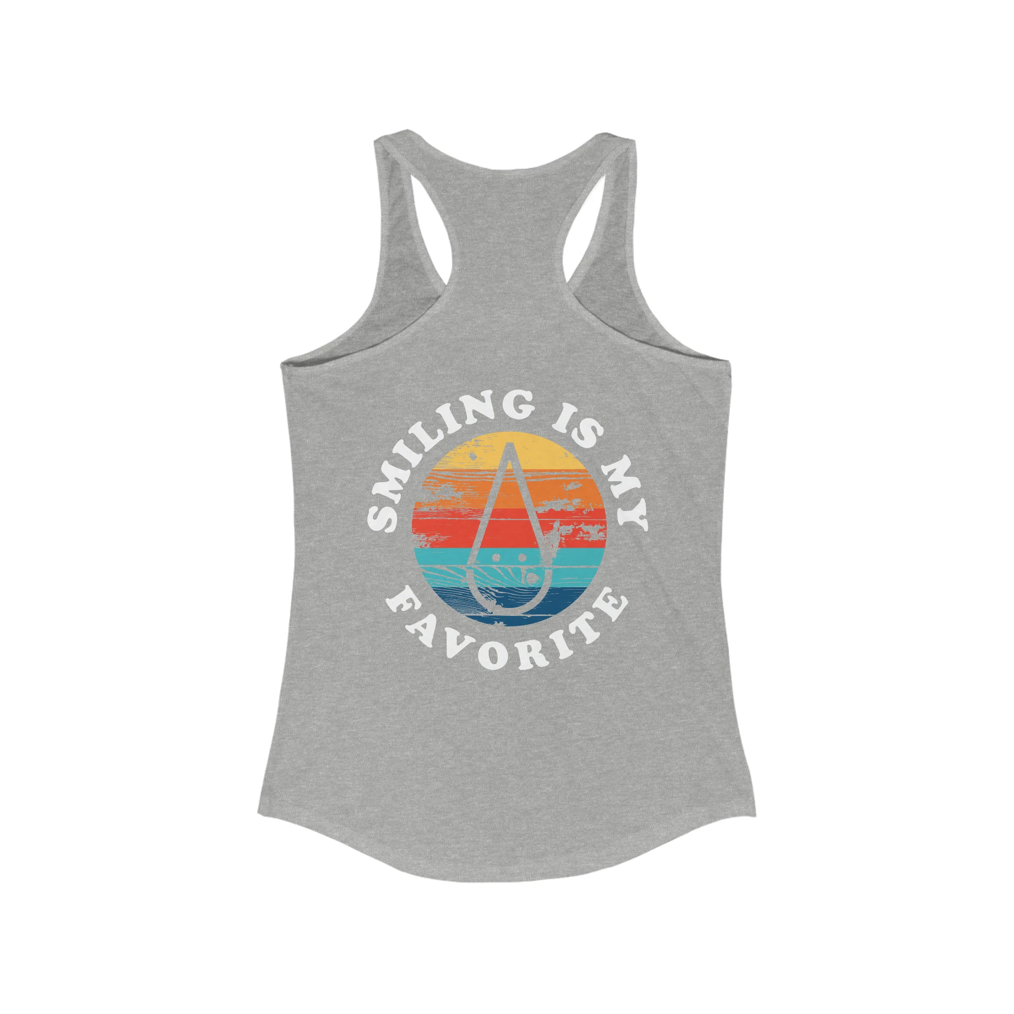 Smiling Is My Favorite Women's Tank - Image 16
