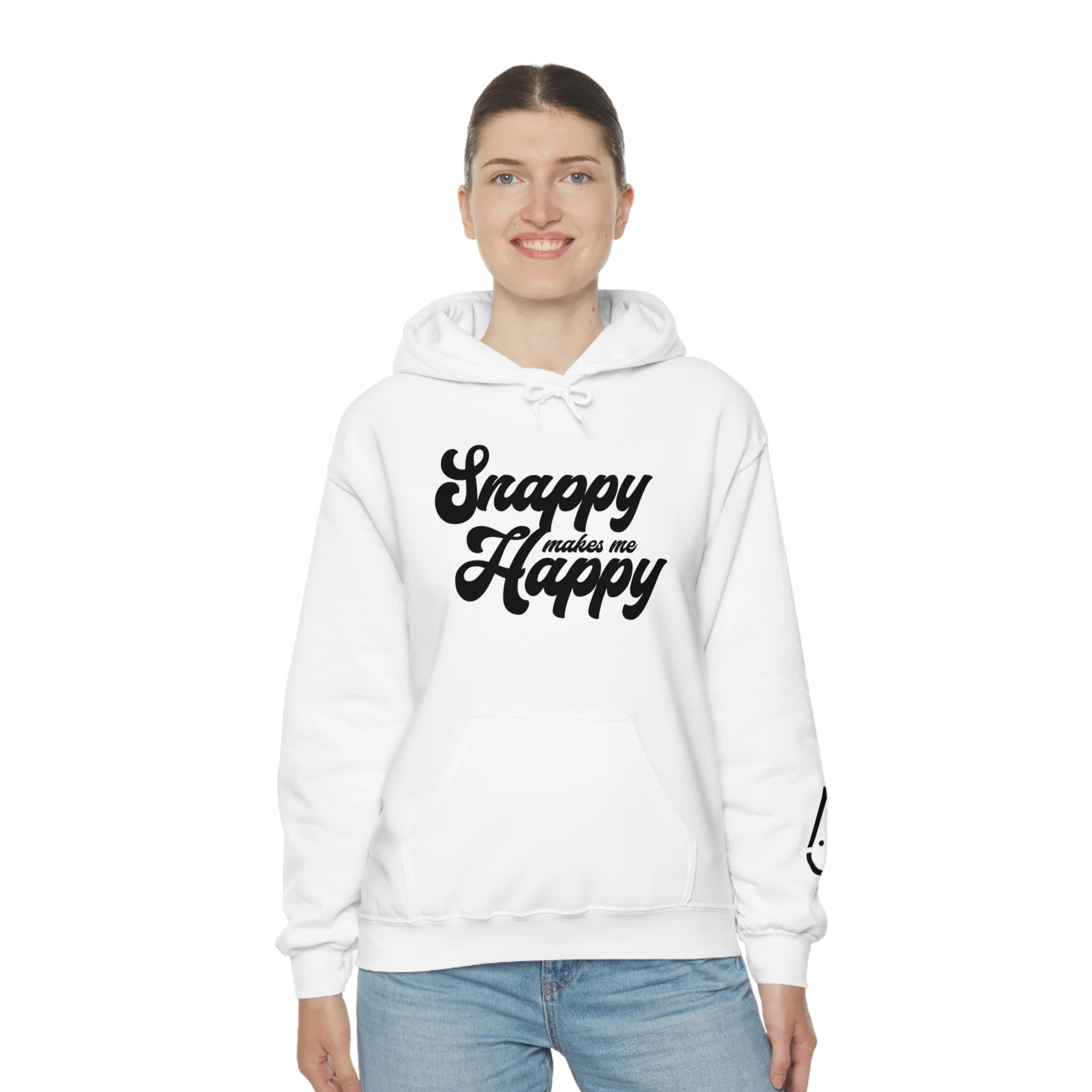 Snappy Makes Me Happy Hoodie - Image 102