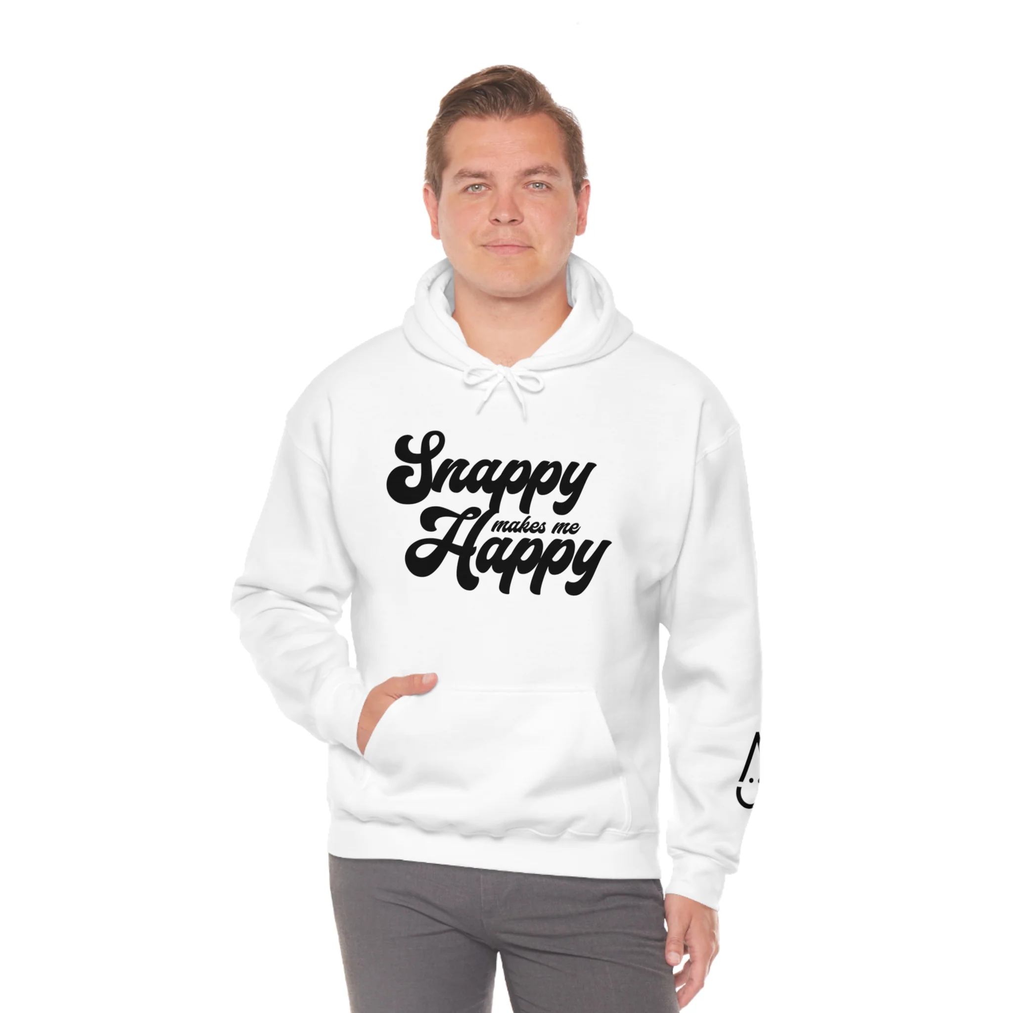 Snappy Makes Me Happy Hoodie - Image 103