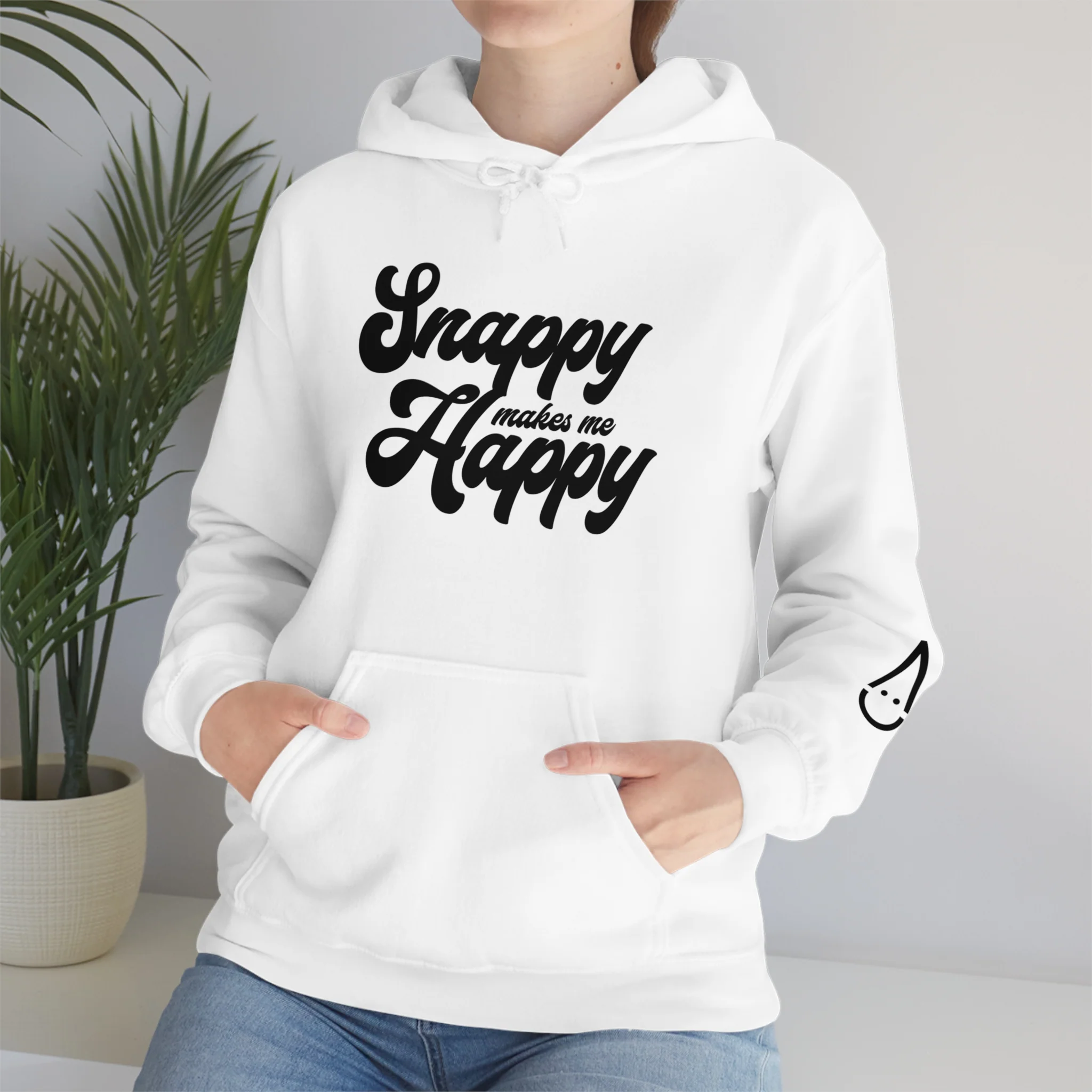 Snappy Makes Me Happy Hoodie - Image 104