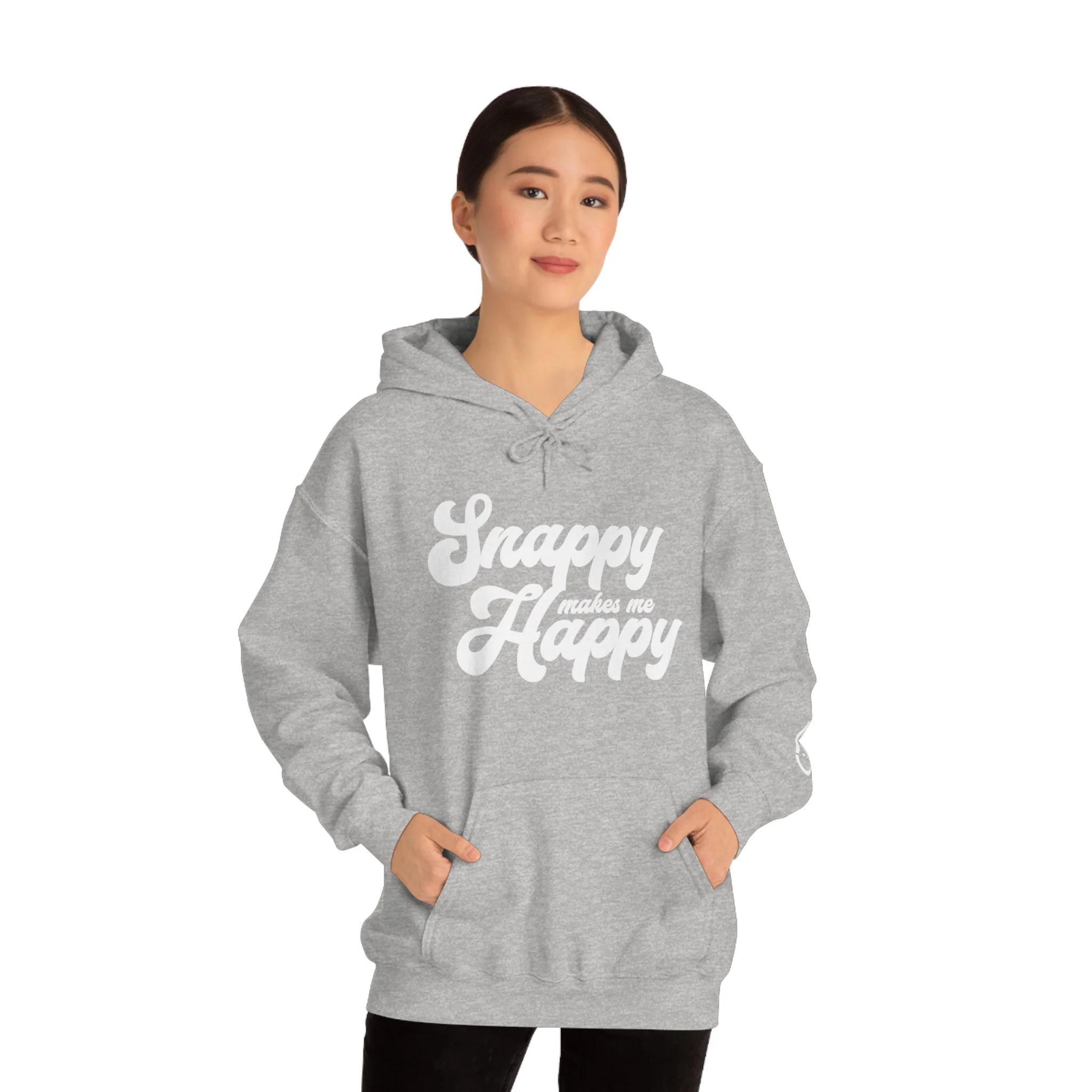 Snappy Makes Me Happy Hoodie - Image 108