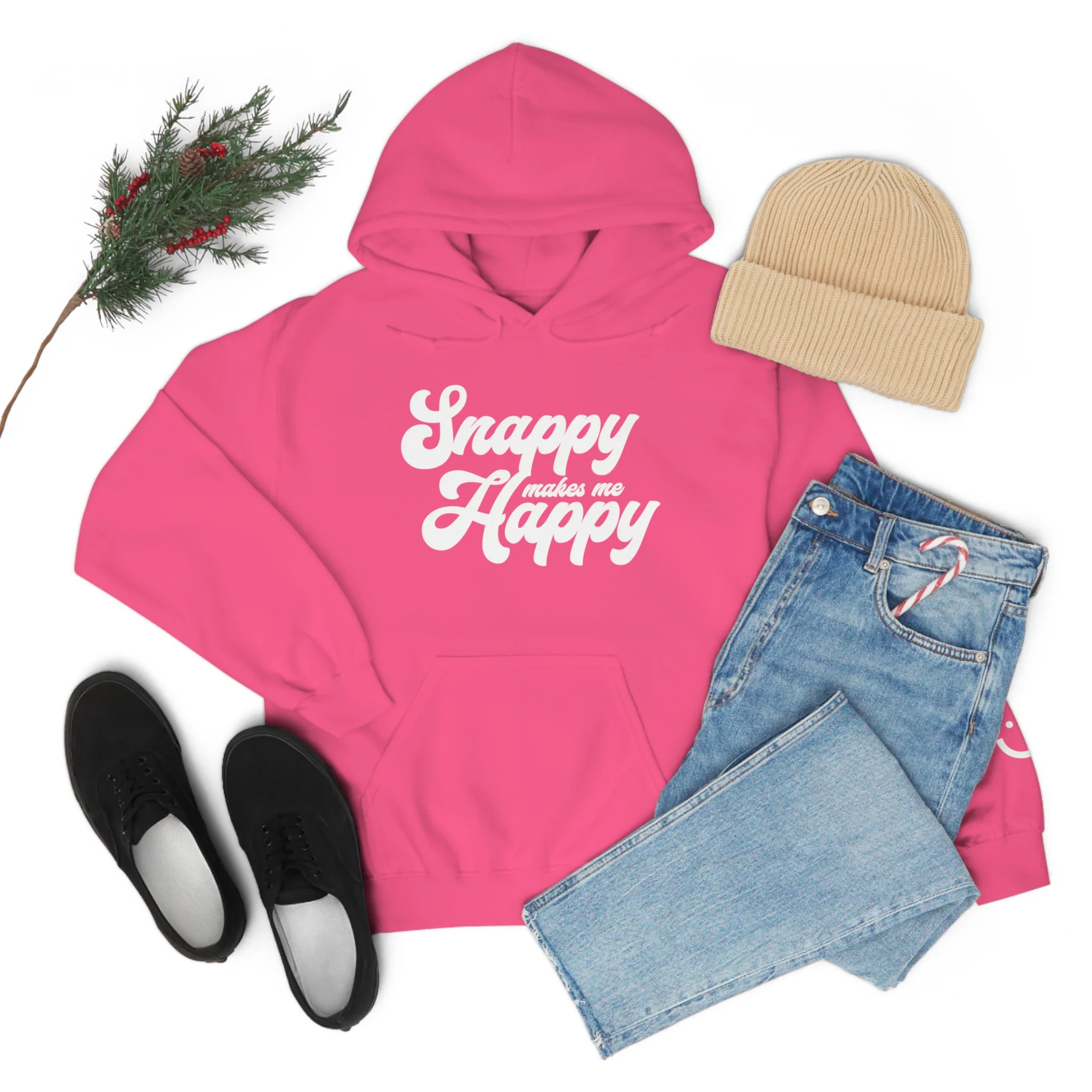 Snappy Makes Me Happy Hoodie - Image 27