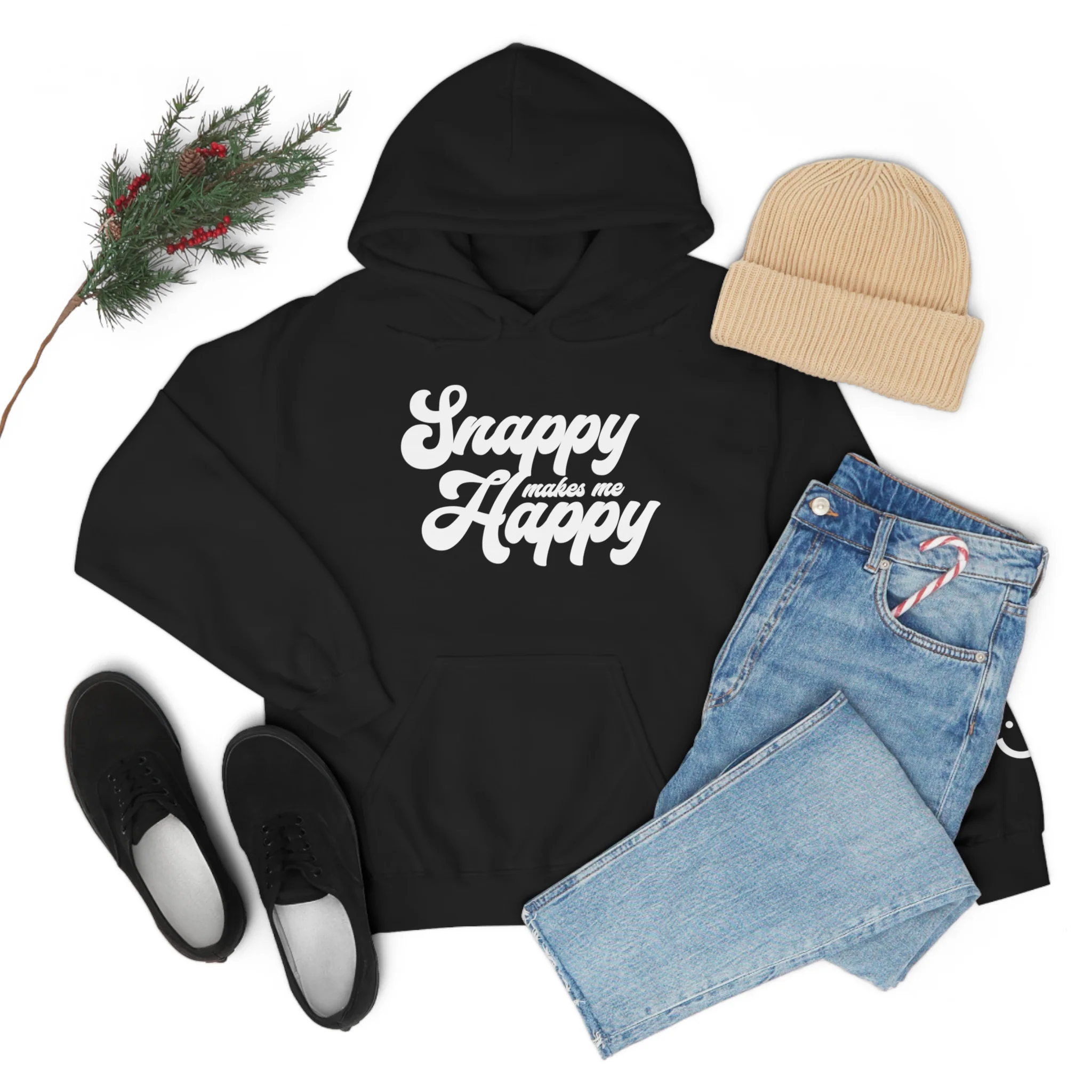 Snappy Makes Me Happy Hoodie - Image 33
