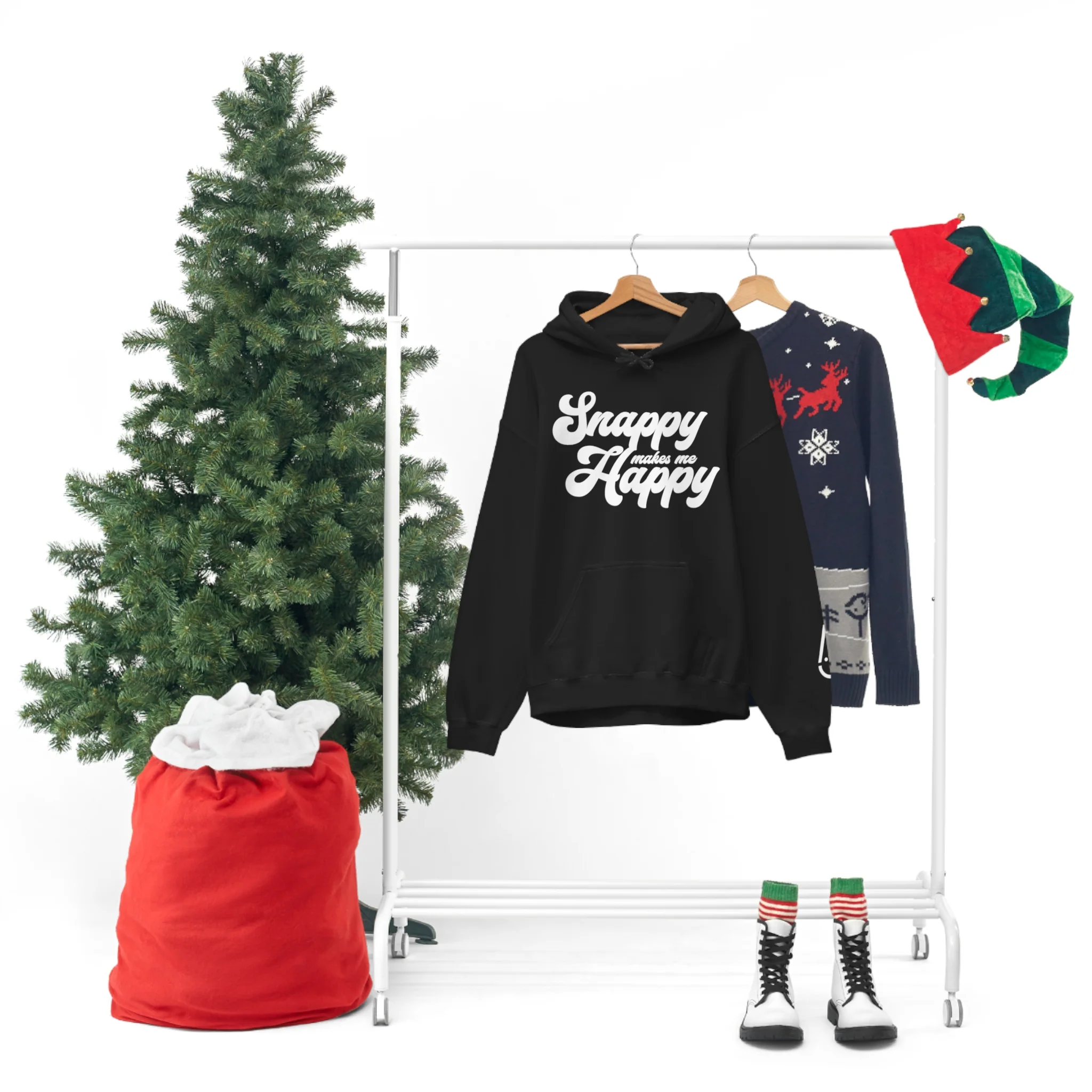 Snappy Makes Me Happy Hoodie - Image 34