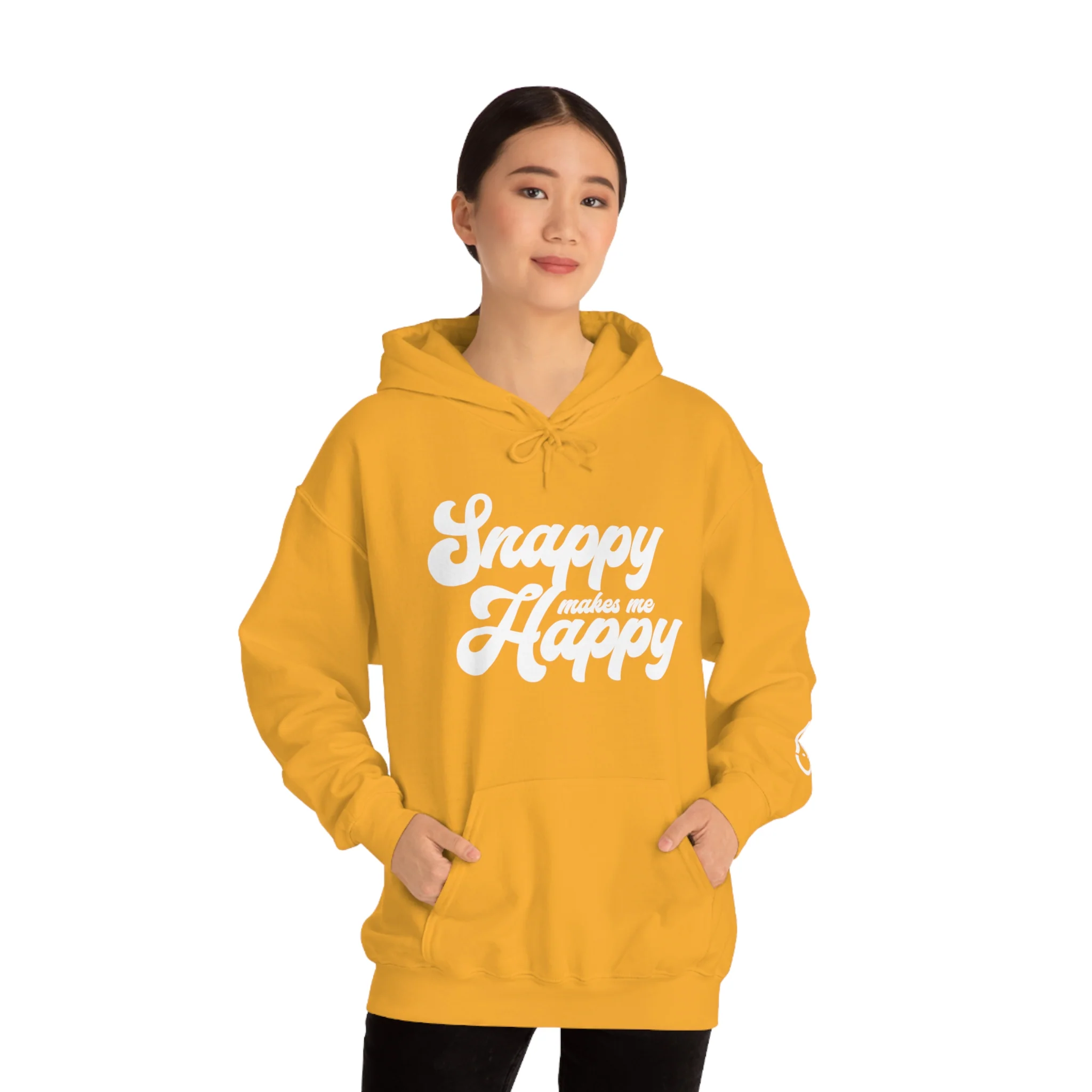 Snappy Makes Me Happy Hoodie - Image 44