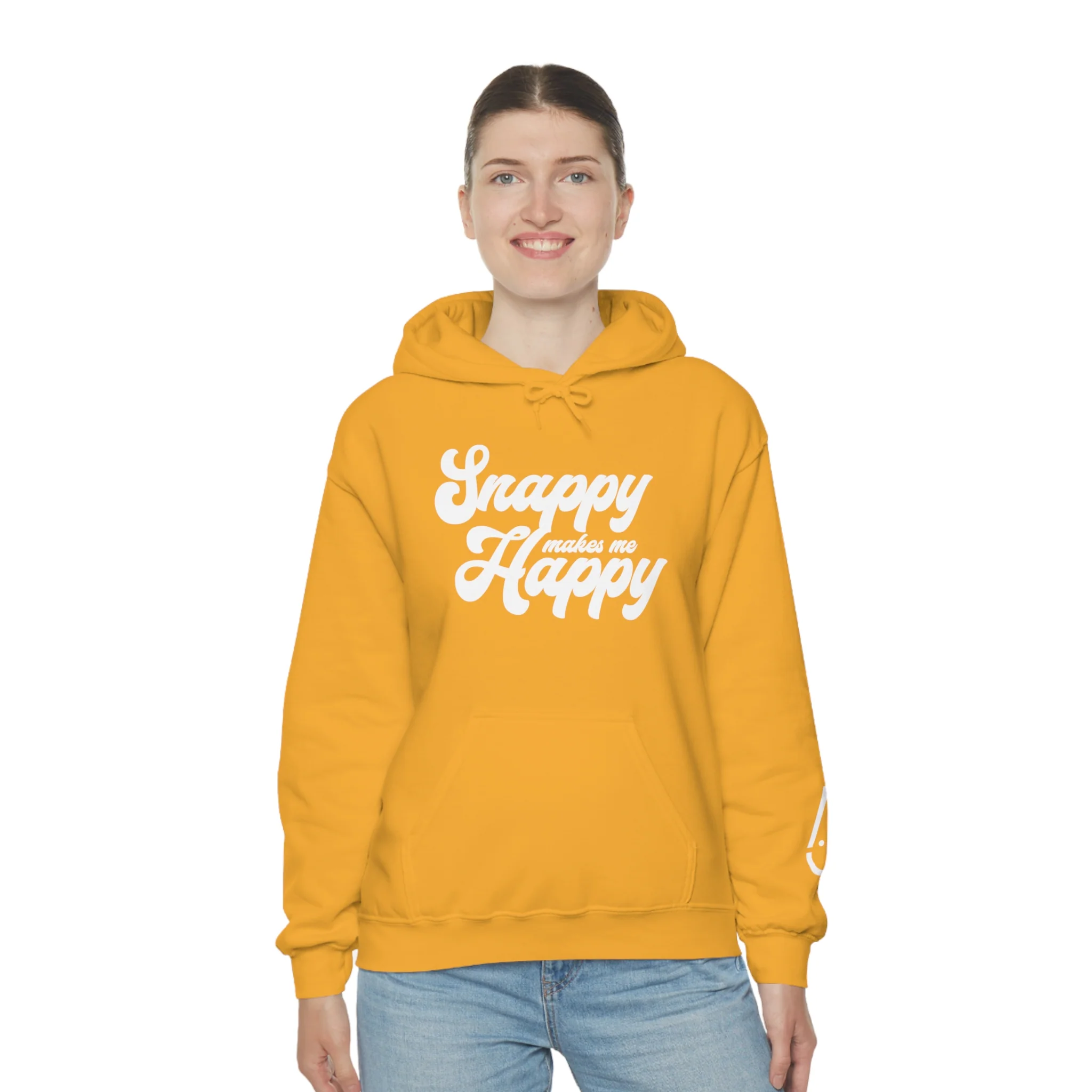 Snappy Makes Me Happy Hoodie - Image 46