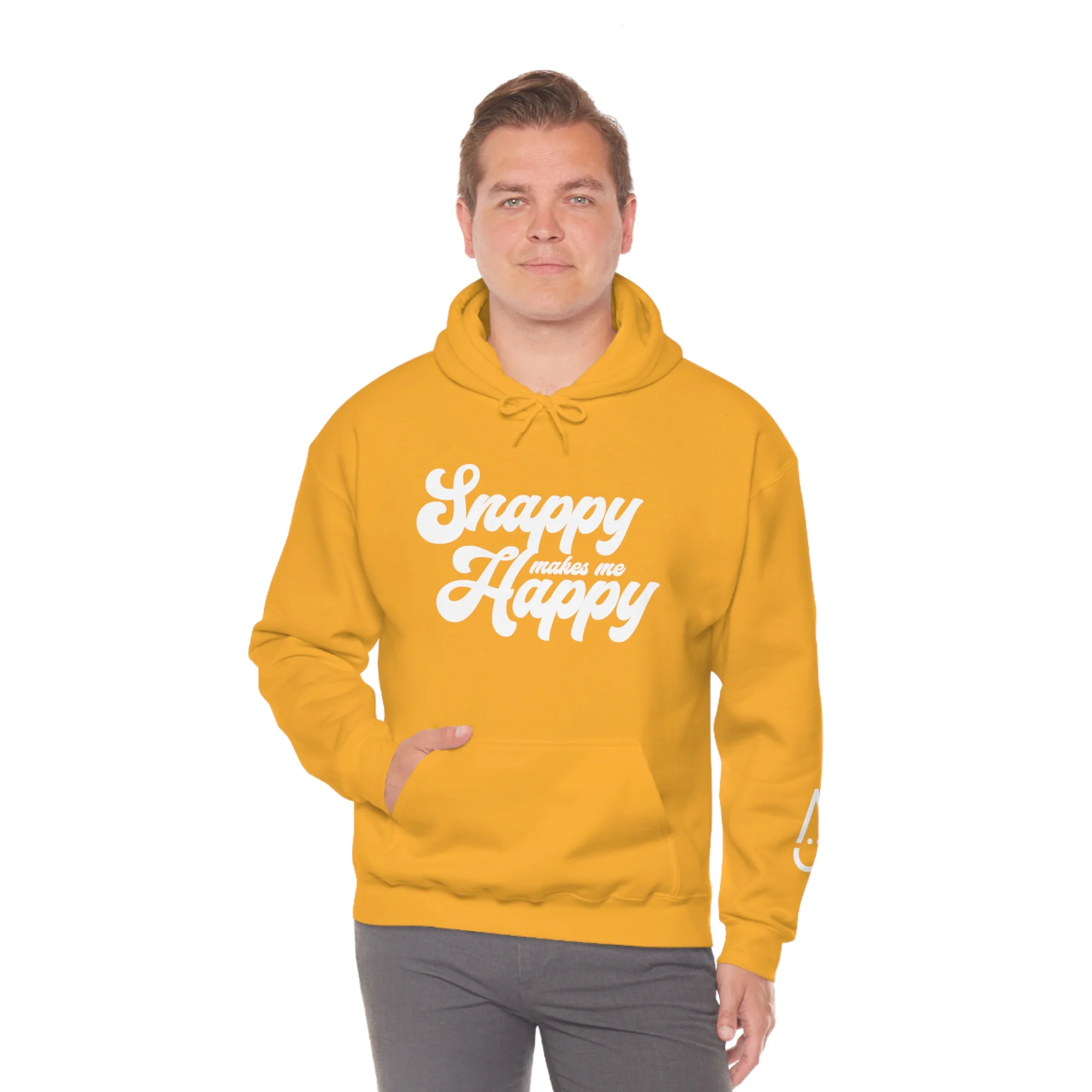 Snappy Makes Me Happy Hoodie - Image 47