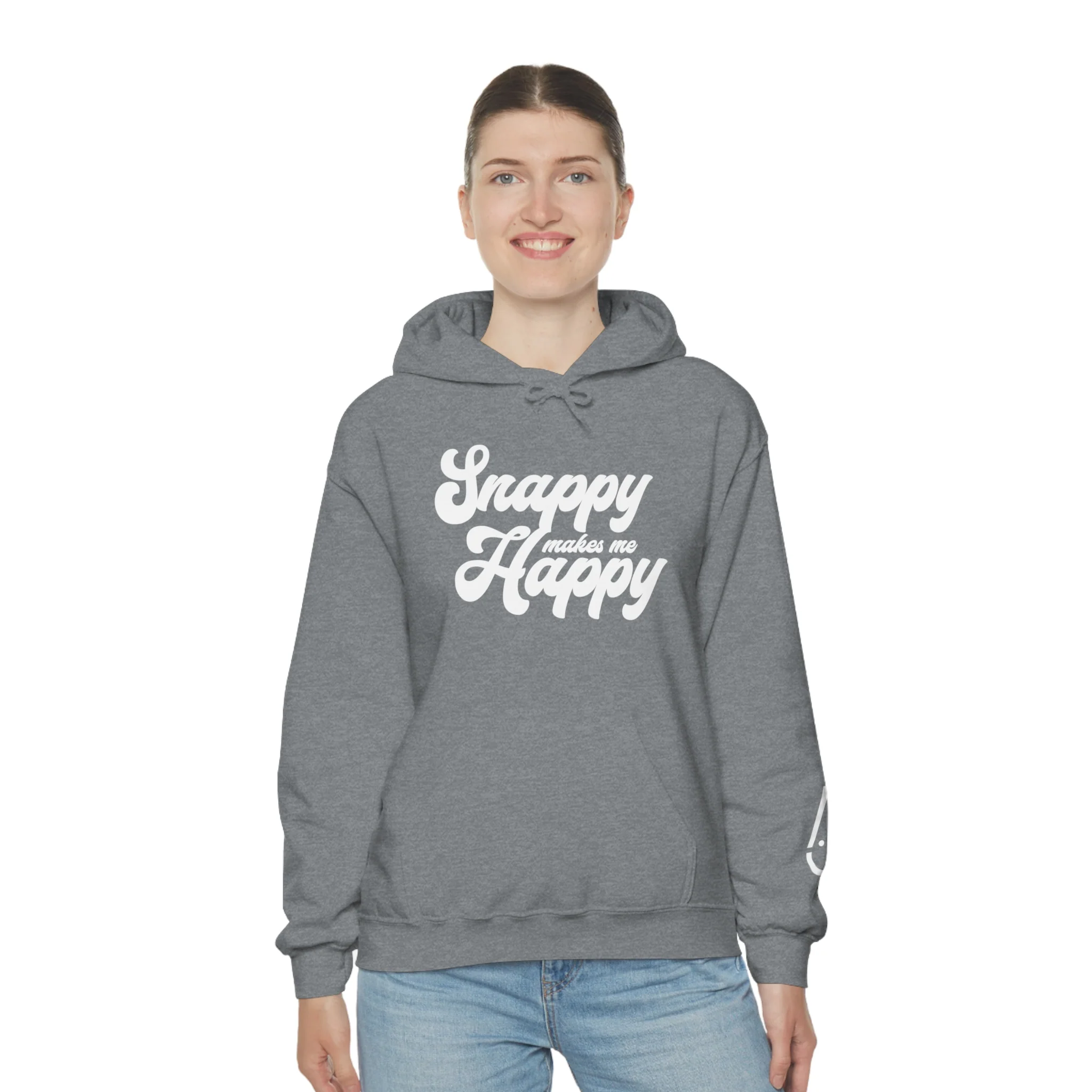 Snappy Makes Me Happy Hoodie - Image 54