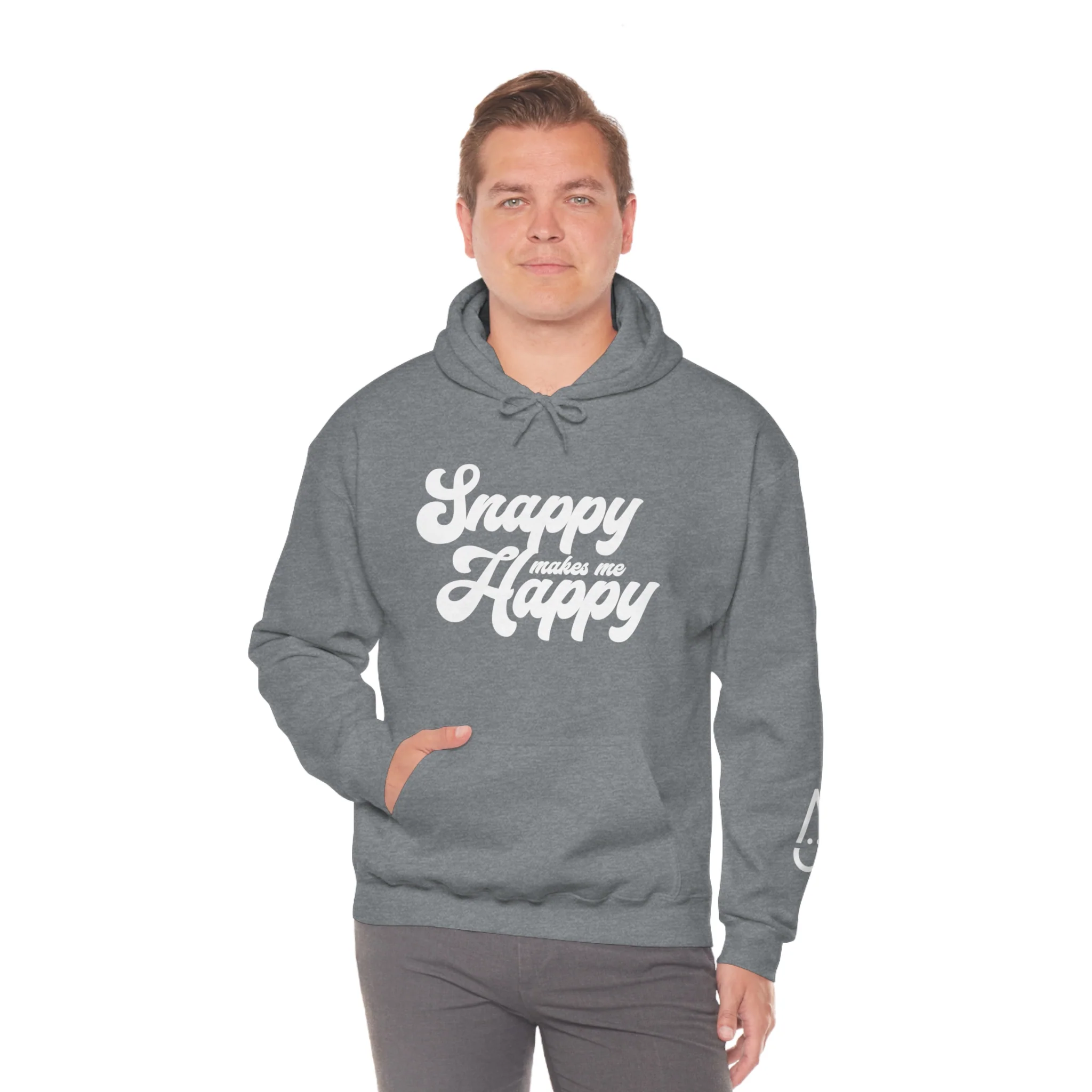 Snappy Makes Me Happy Hoodie - Image 55