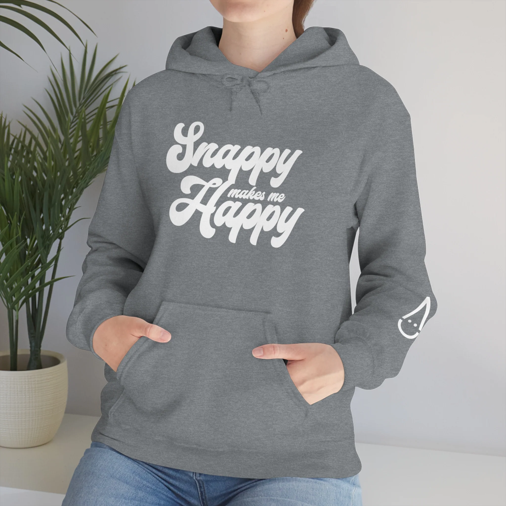 Snappy Makes Me Happy Hoodie - Image 56