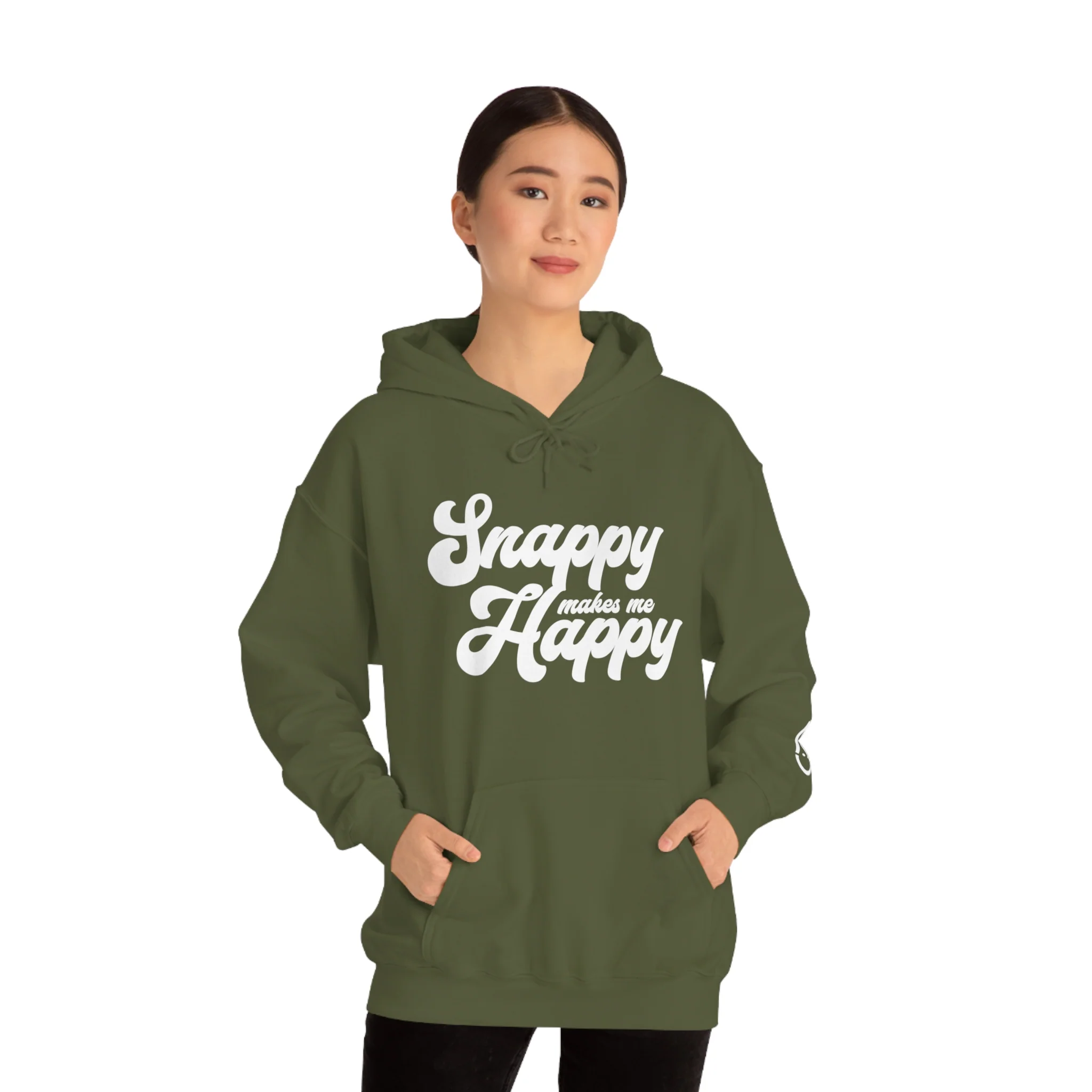 Snappy Makes Me Happy Hoodie - Image 60