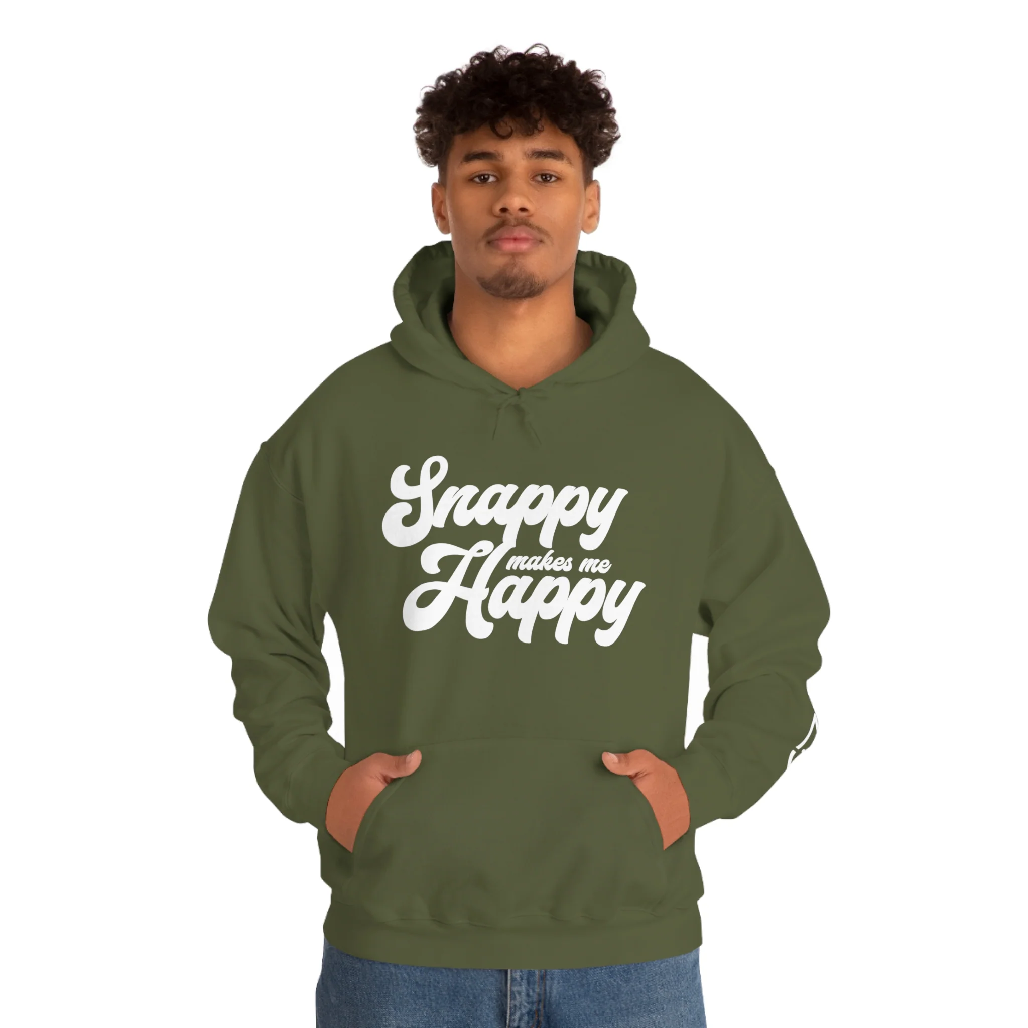 Snappy Makes Me Happy Hoodie - Image 61