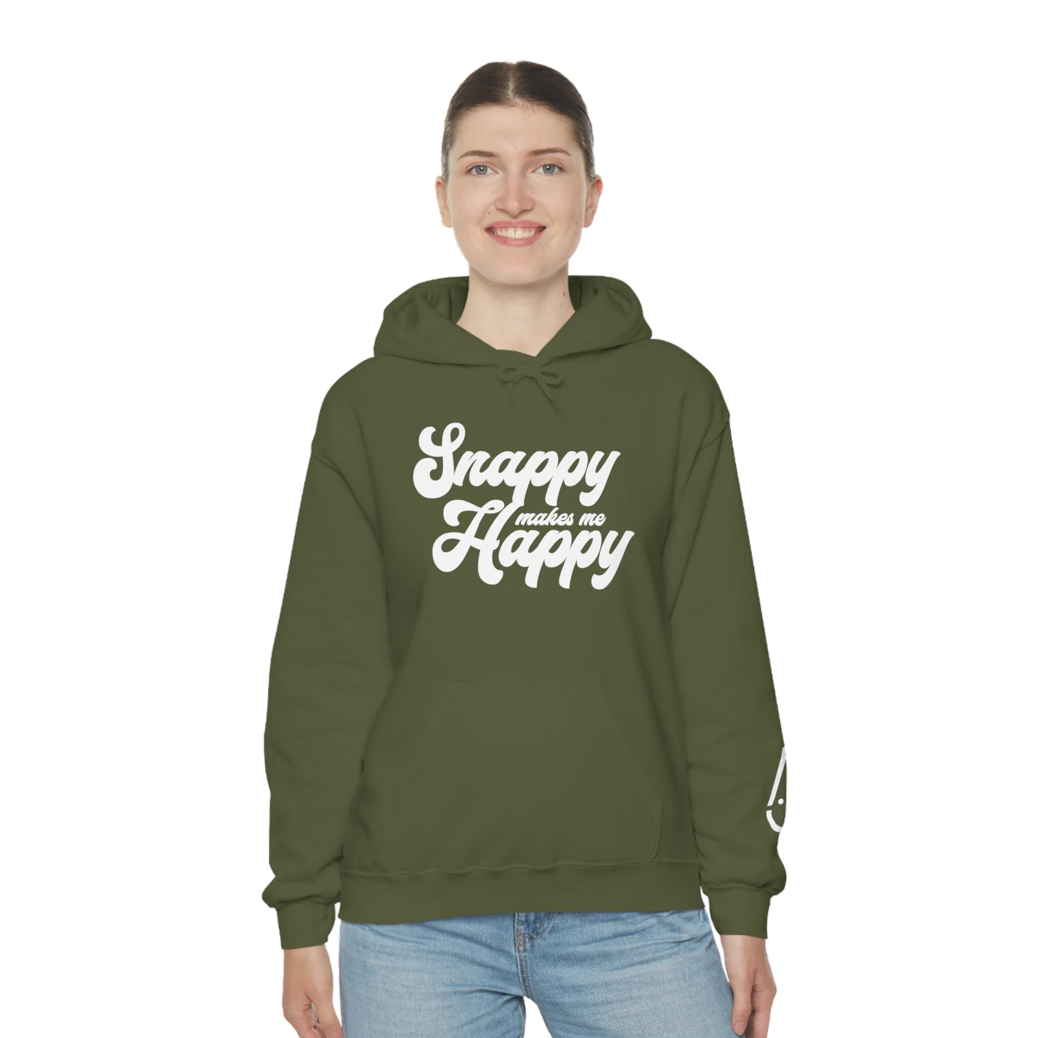 Snappy Makes Me Happy Hoodie - Image 62