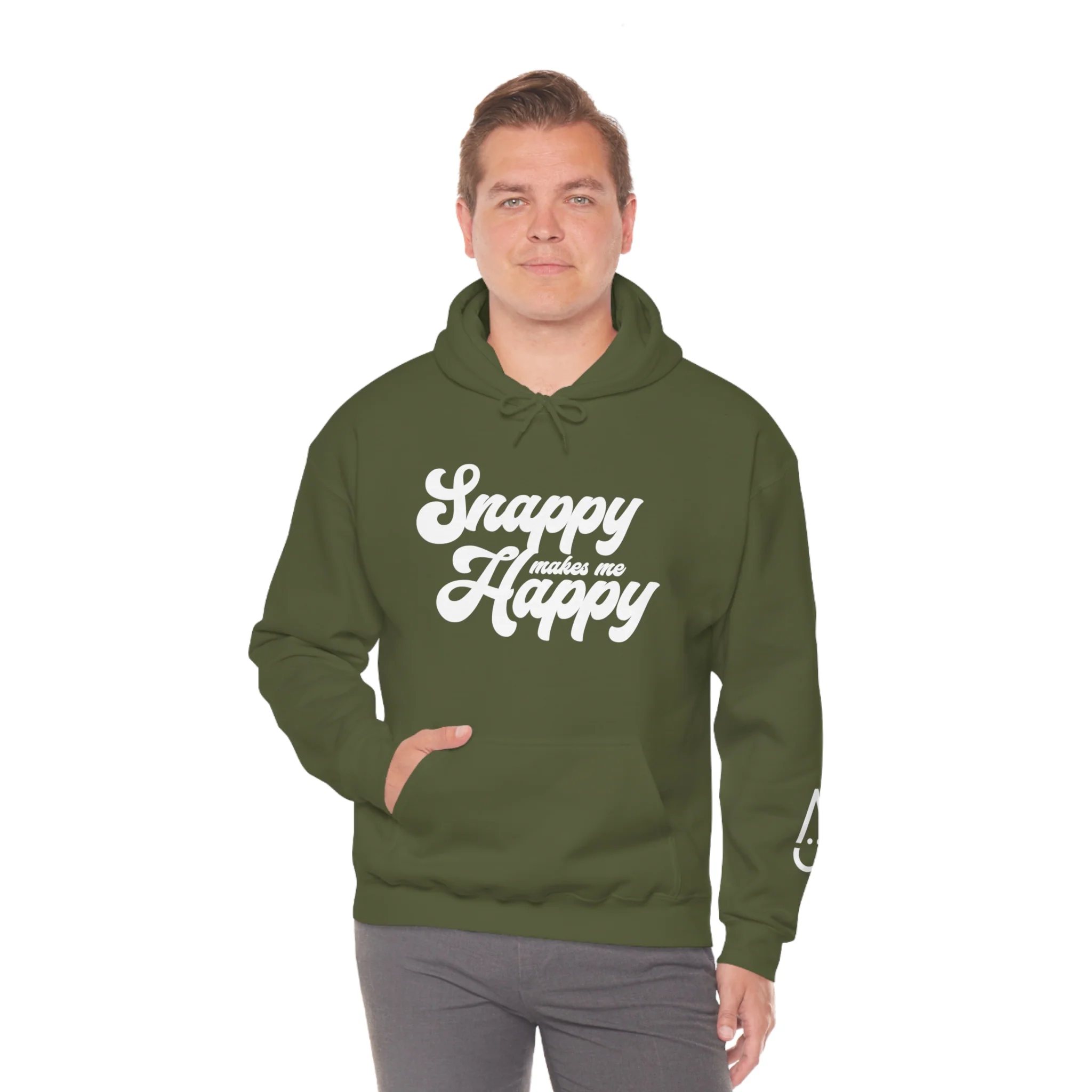 Snappy Makes Me Happy Hoodie - Image 63