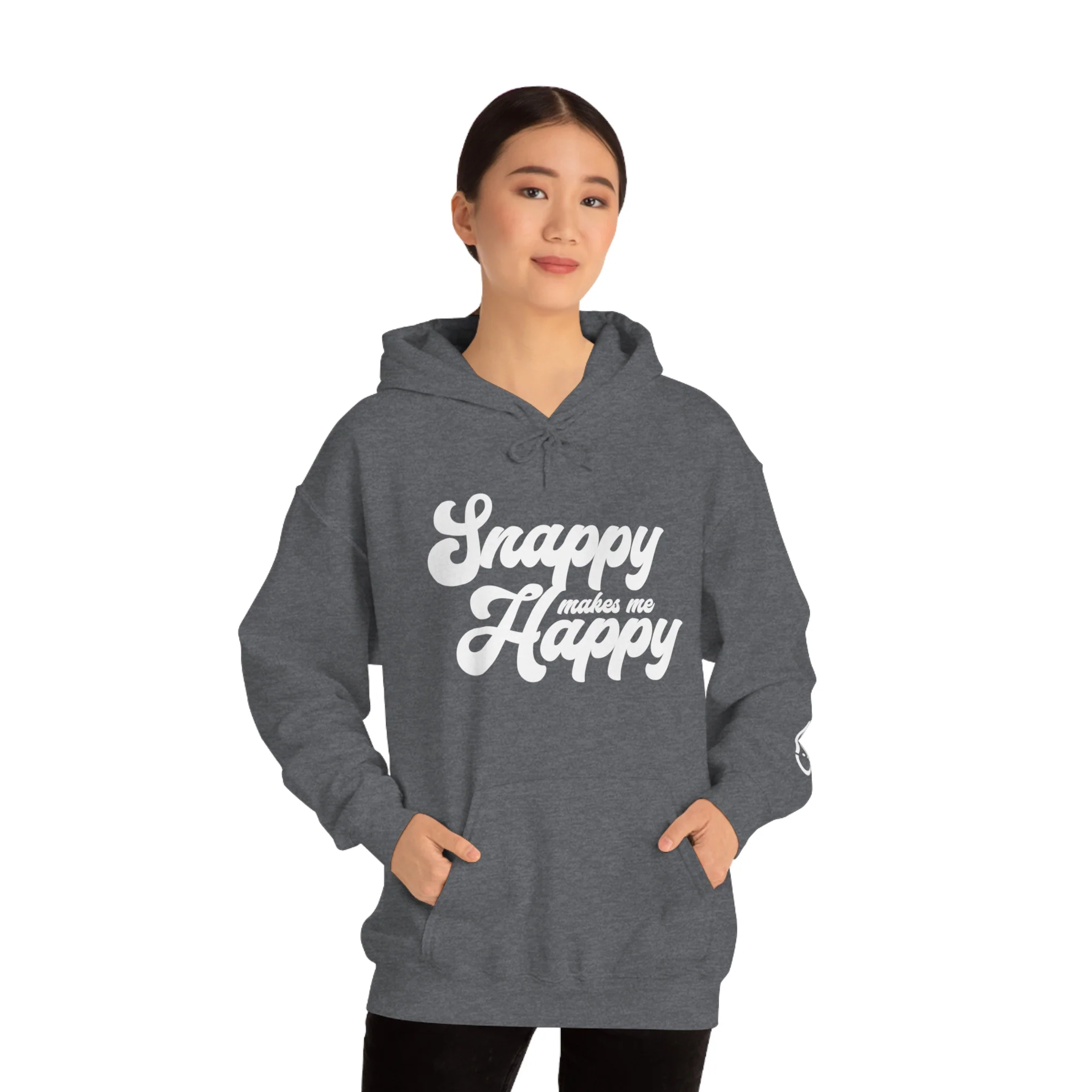 Snappy Makes Me Happy Hoodie - Image 68
