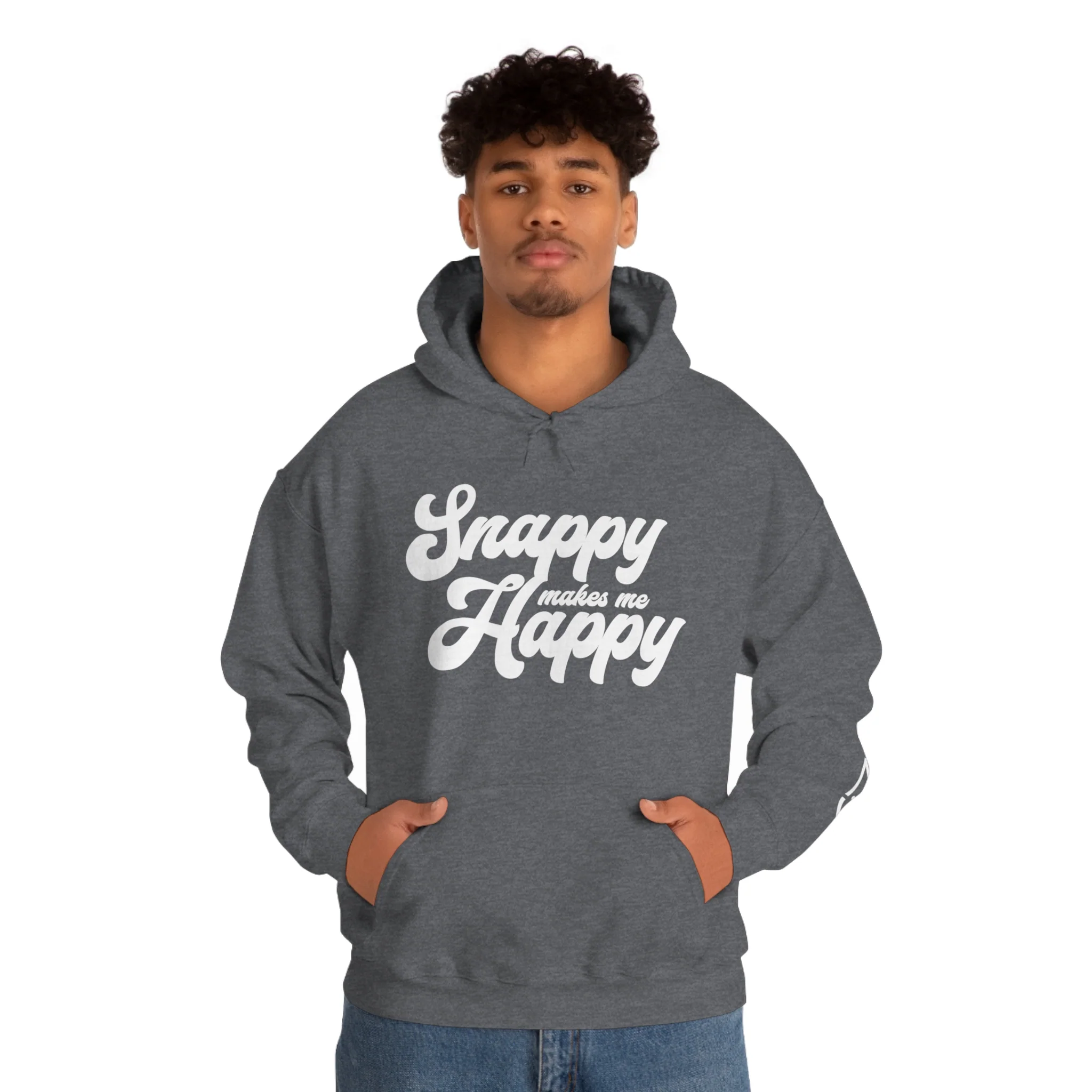 Snappy Makes Me Happy Hoodie - Image 69