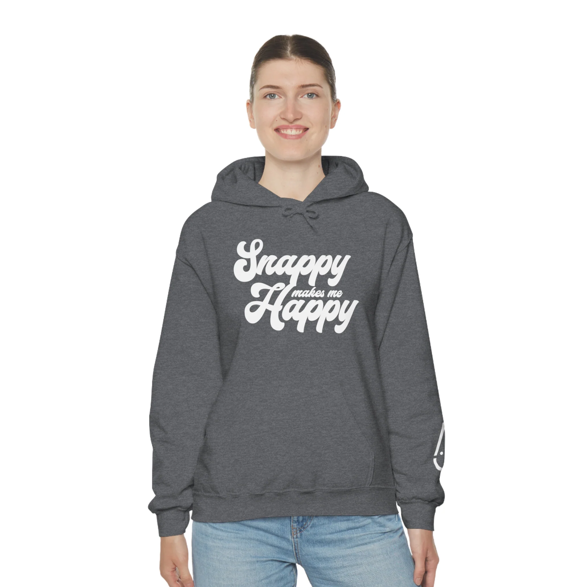 Snappy Makes Me Happy Hoodie - Image 70
