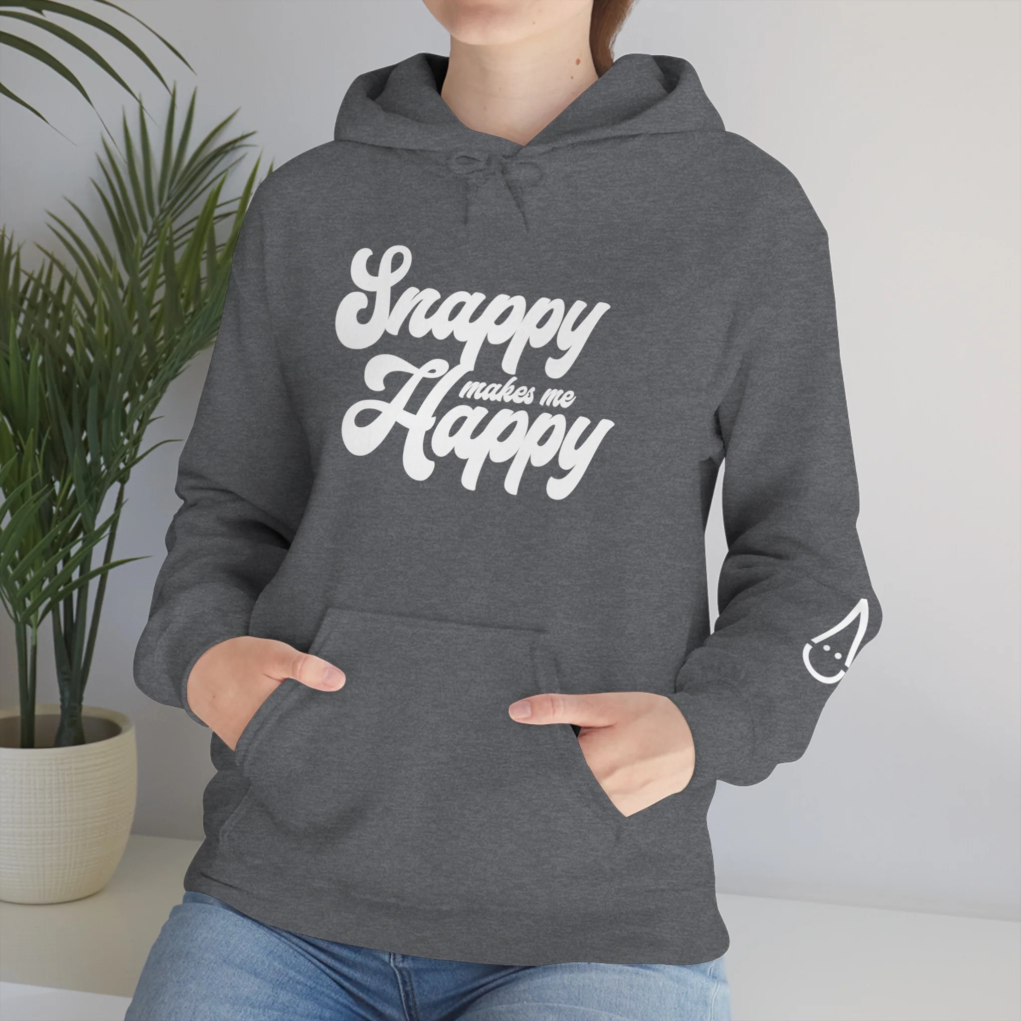 Snappy Makes Me Happy Hoodie - Image 72