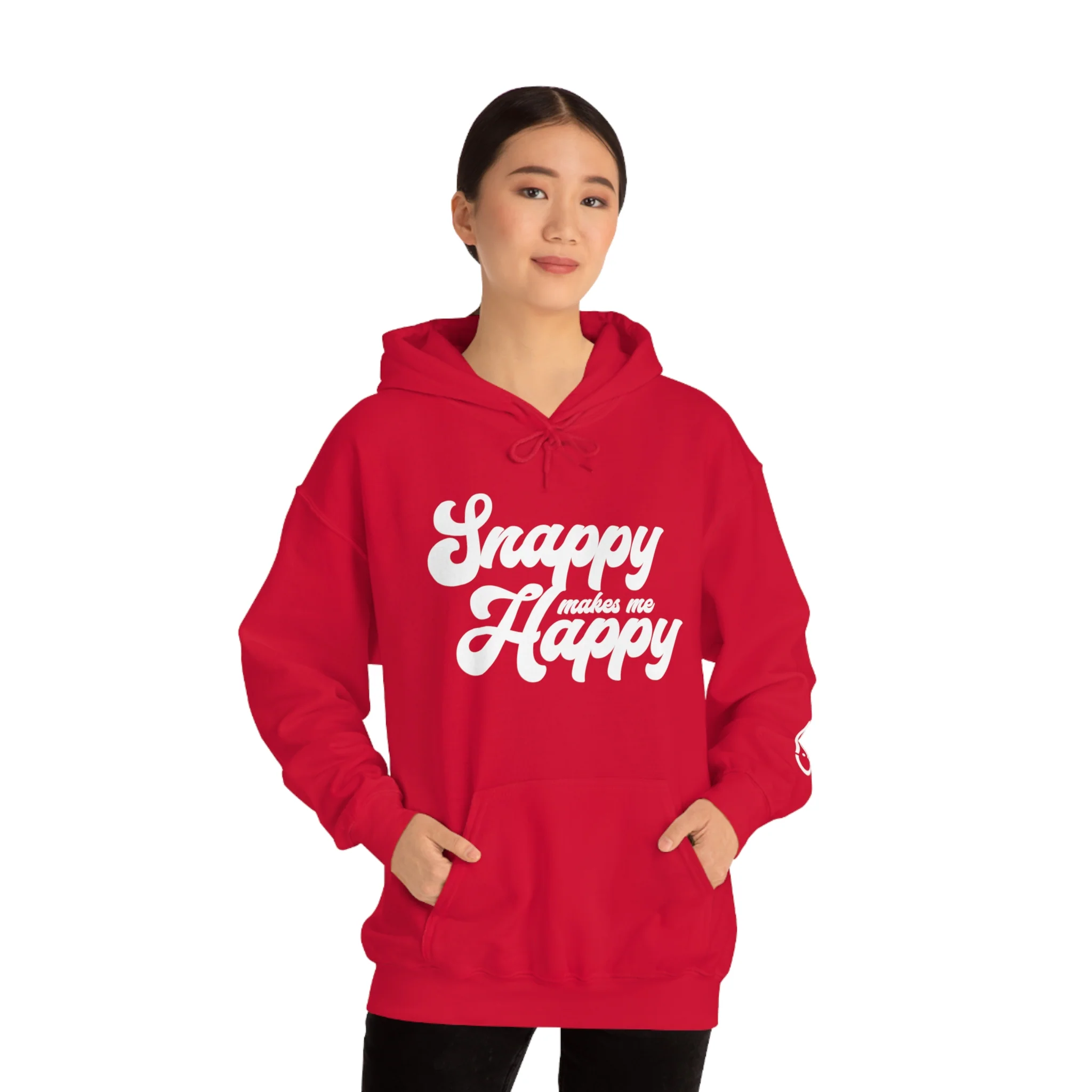 Snappy Makes Me Happy Hoodie - Image 76